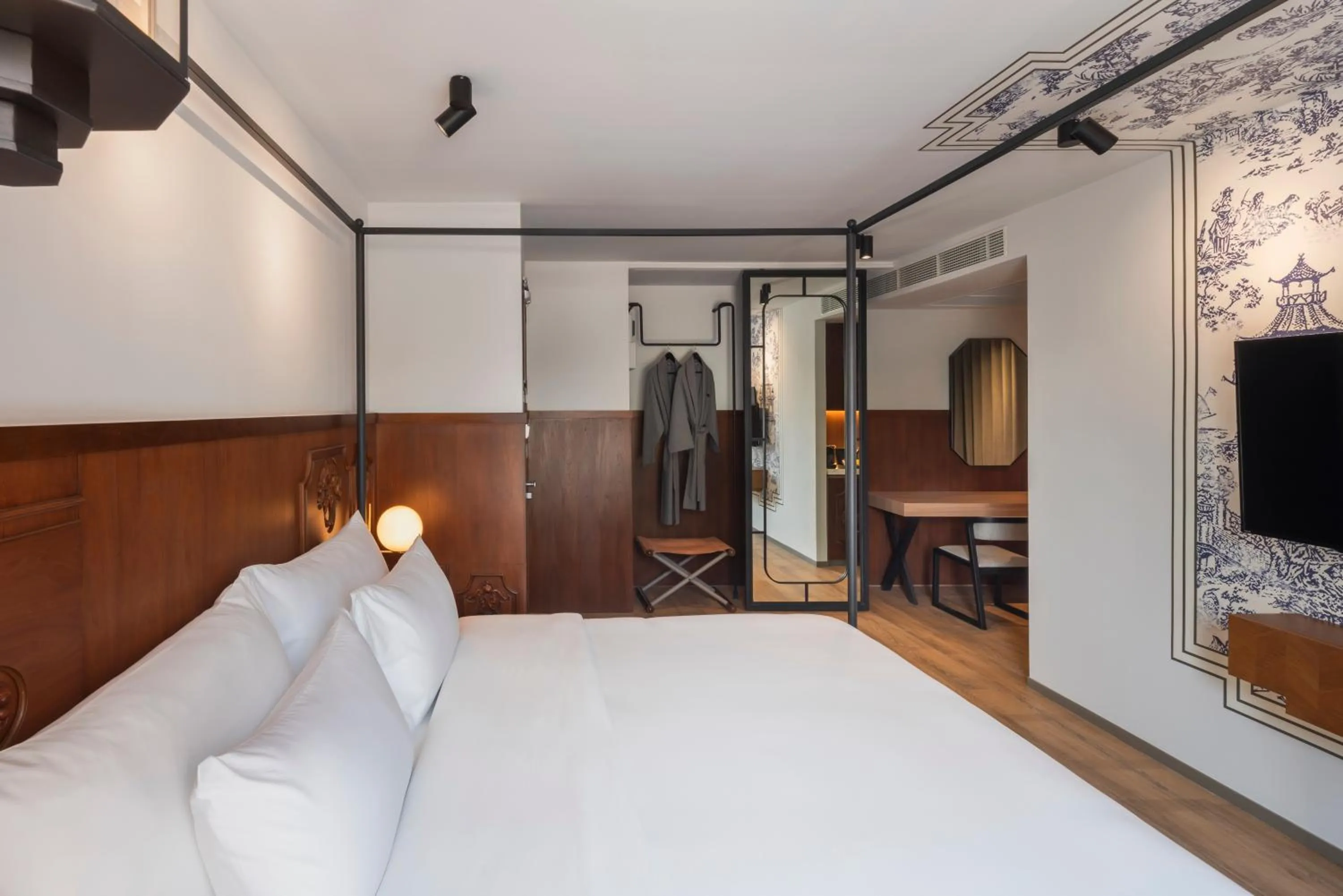 Bed in PASSA Hotel Bangkok