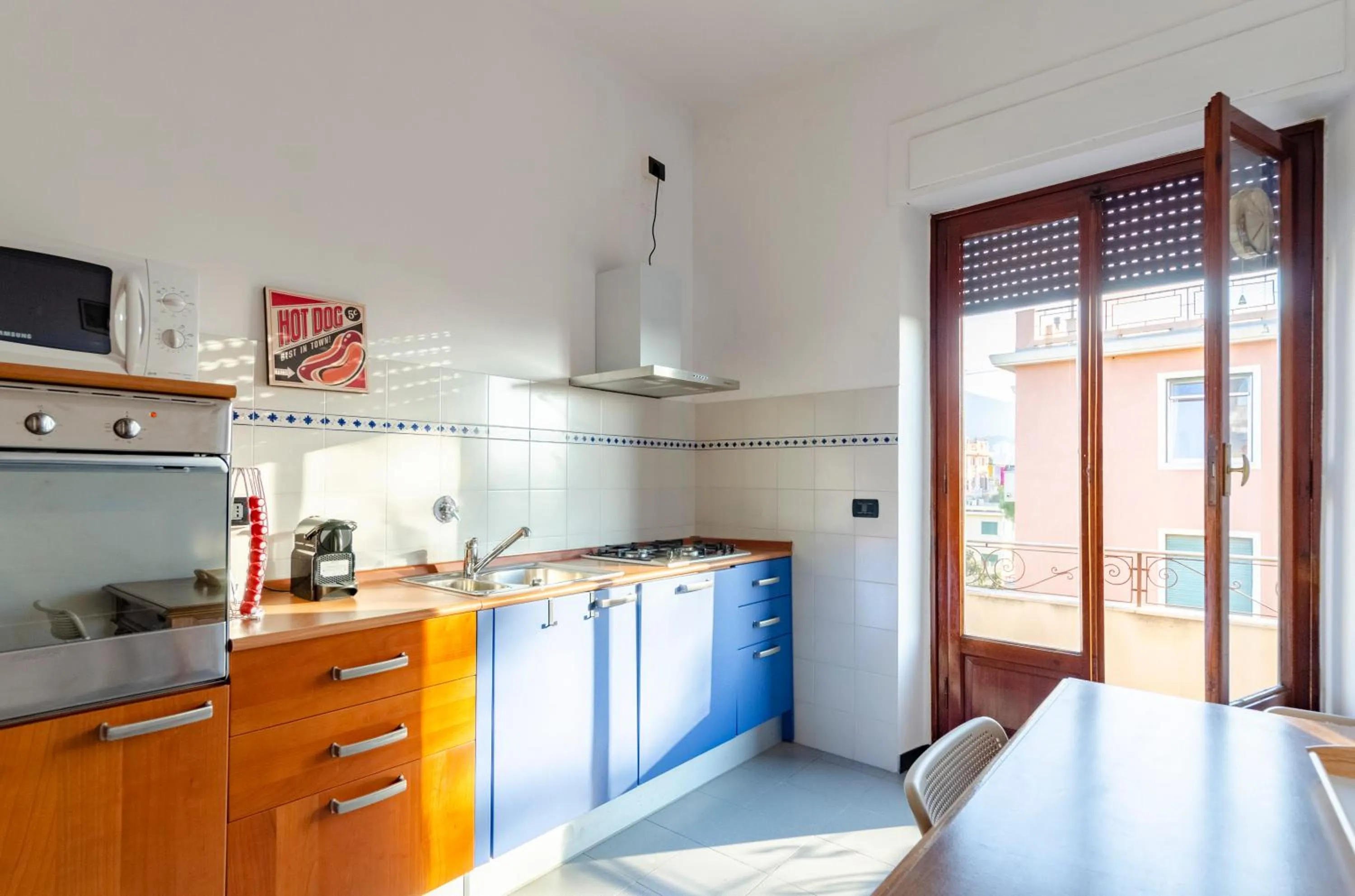 kitchen in JOIVY Apt for 7 Perfect for Families close to Beaches