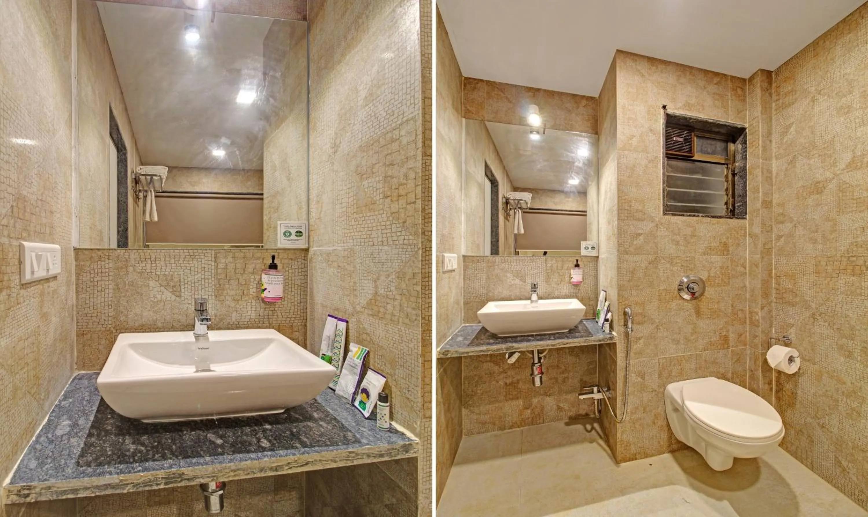 Bathroom in Treebo Mountain Retreat Mahabaleshwar, 600 Mtrs From Lingmala Waterfall