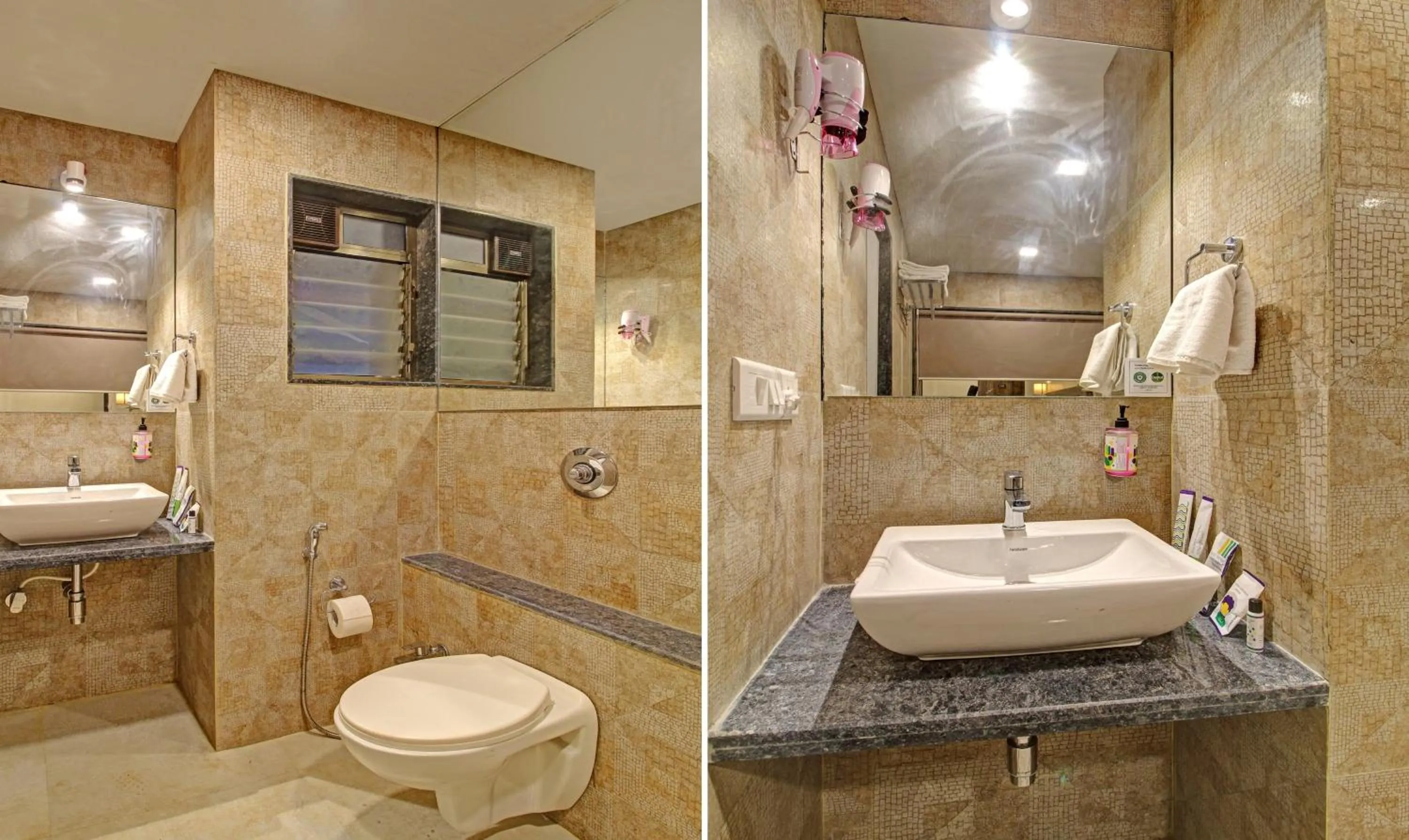 Bathroom in Treebo Mountain Retreat Mahabaleshwar, 600 Mtrs From Lingmala Waterfall