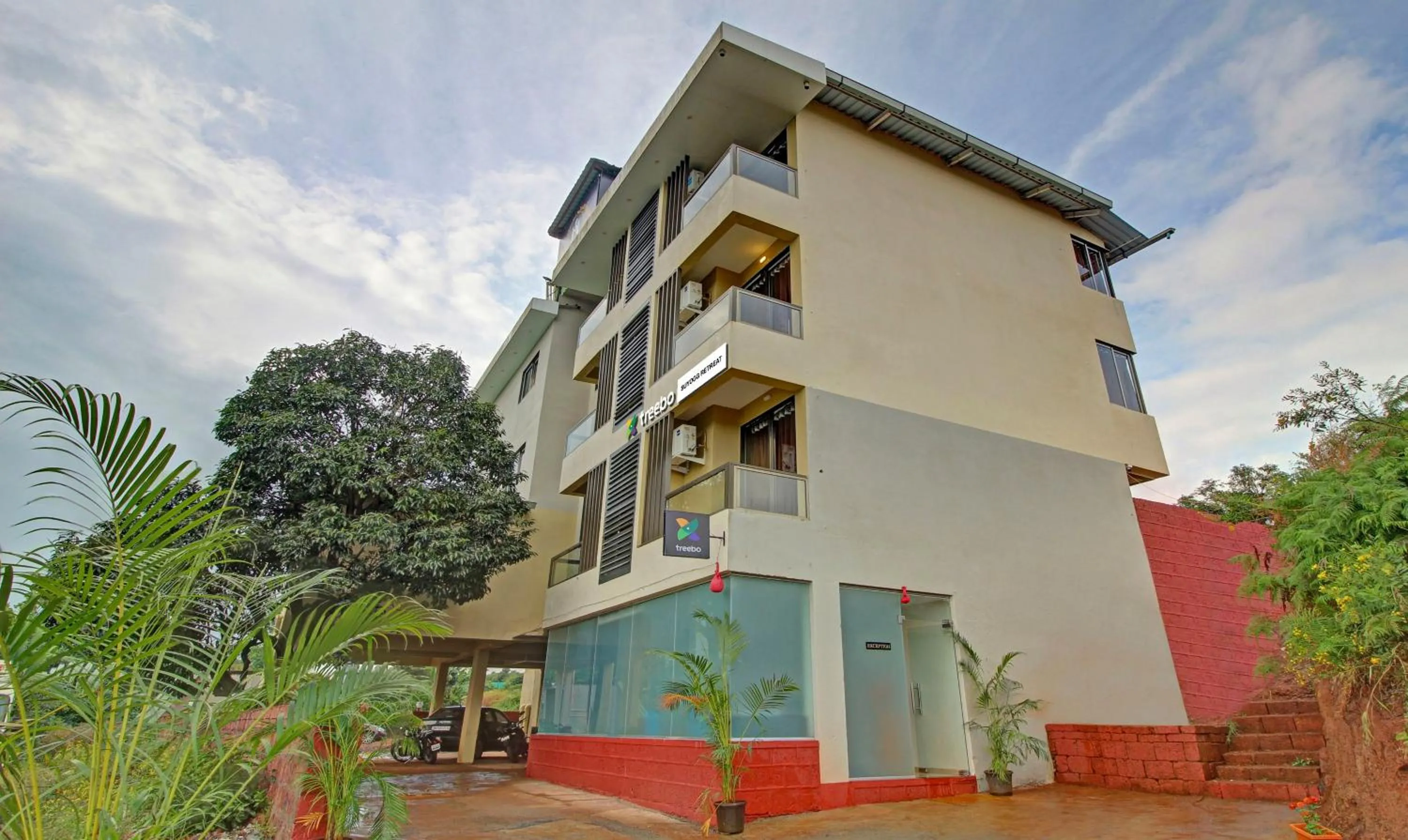 Property building in Treebo Suyogg Retreat