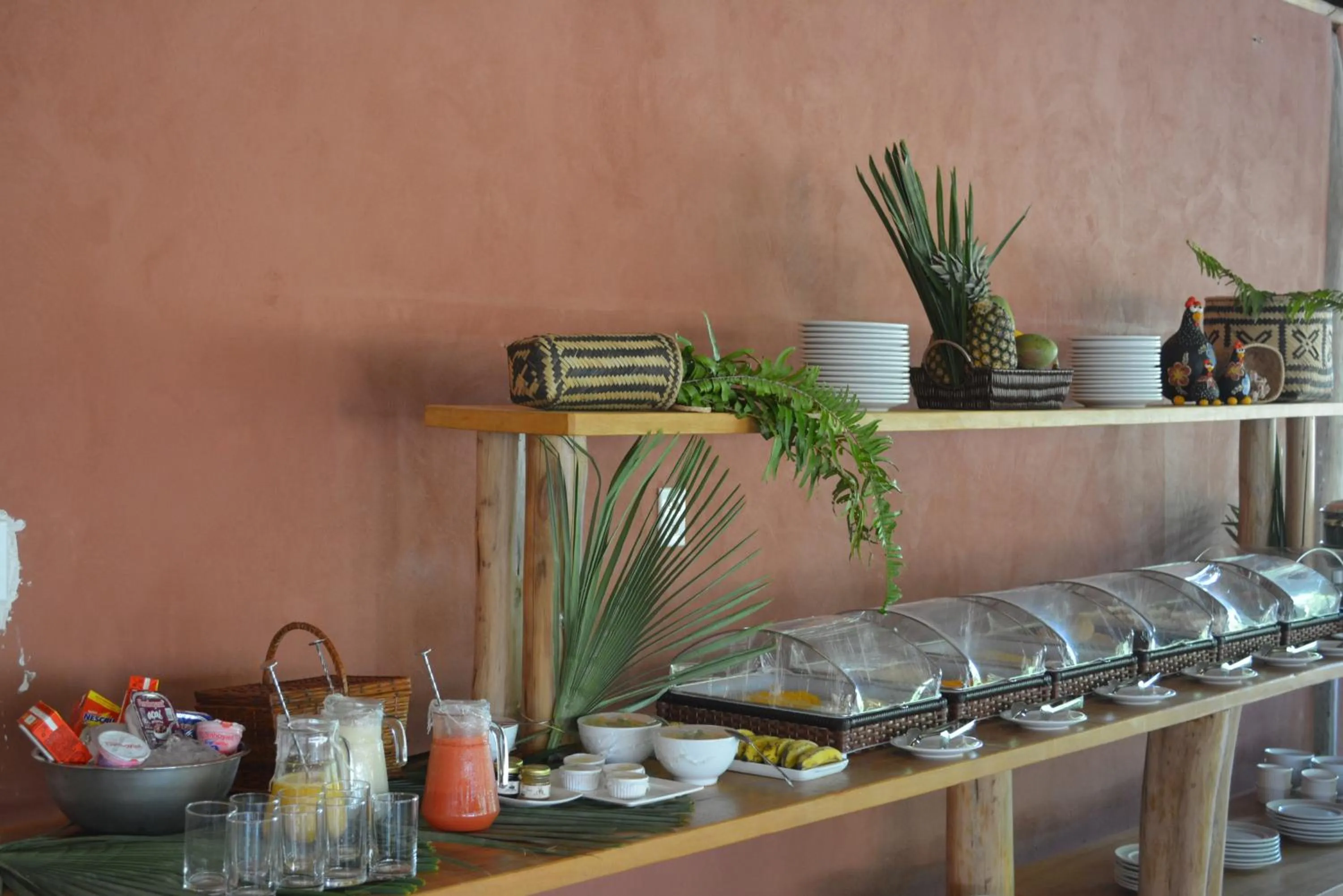 Breakfast in Pousada Vila Camurim