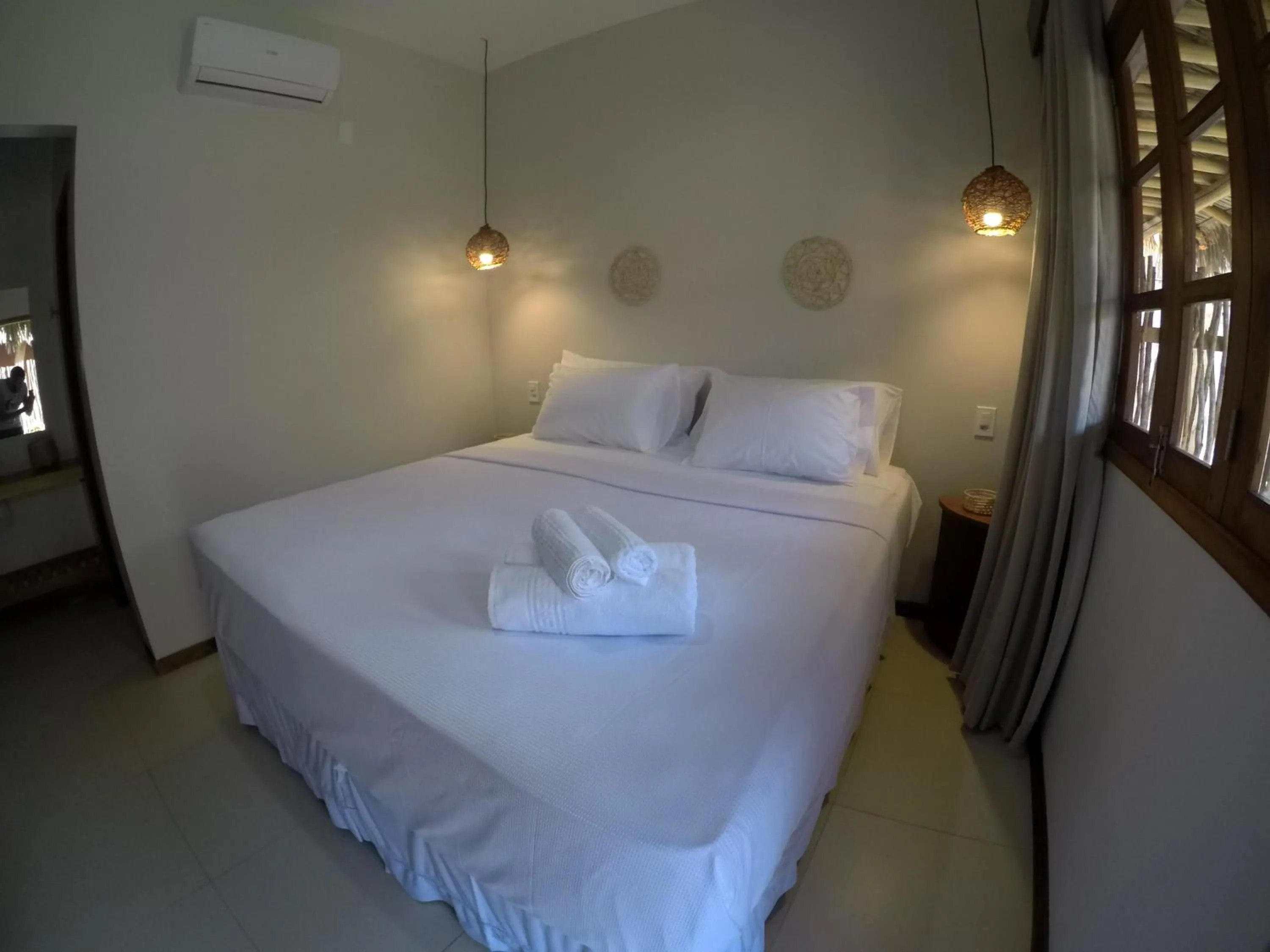 Bedroom, Bed in Pousada Vila Camurim