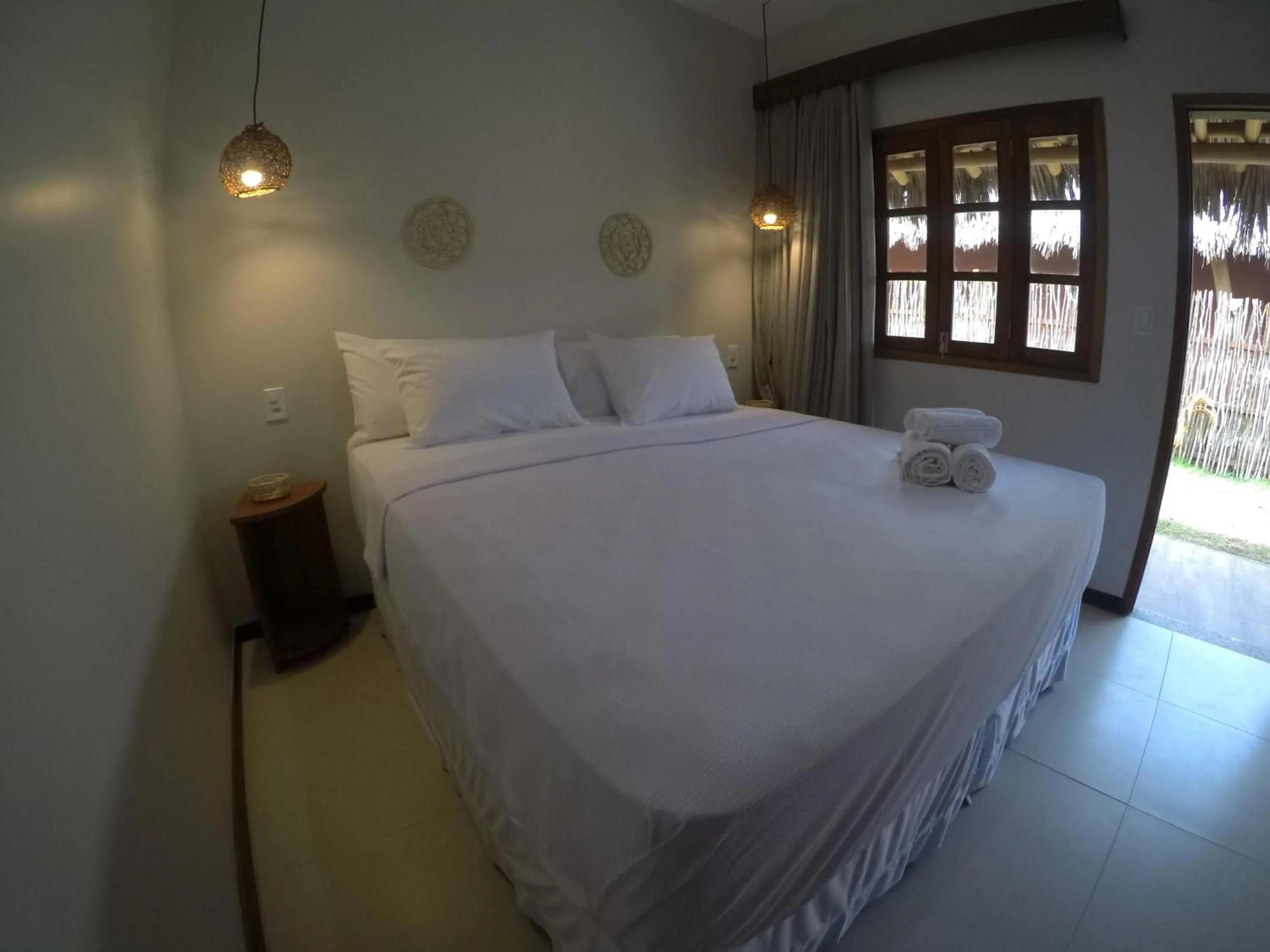 Bedroom, Bed in Pousada Vila Camurim