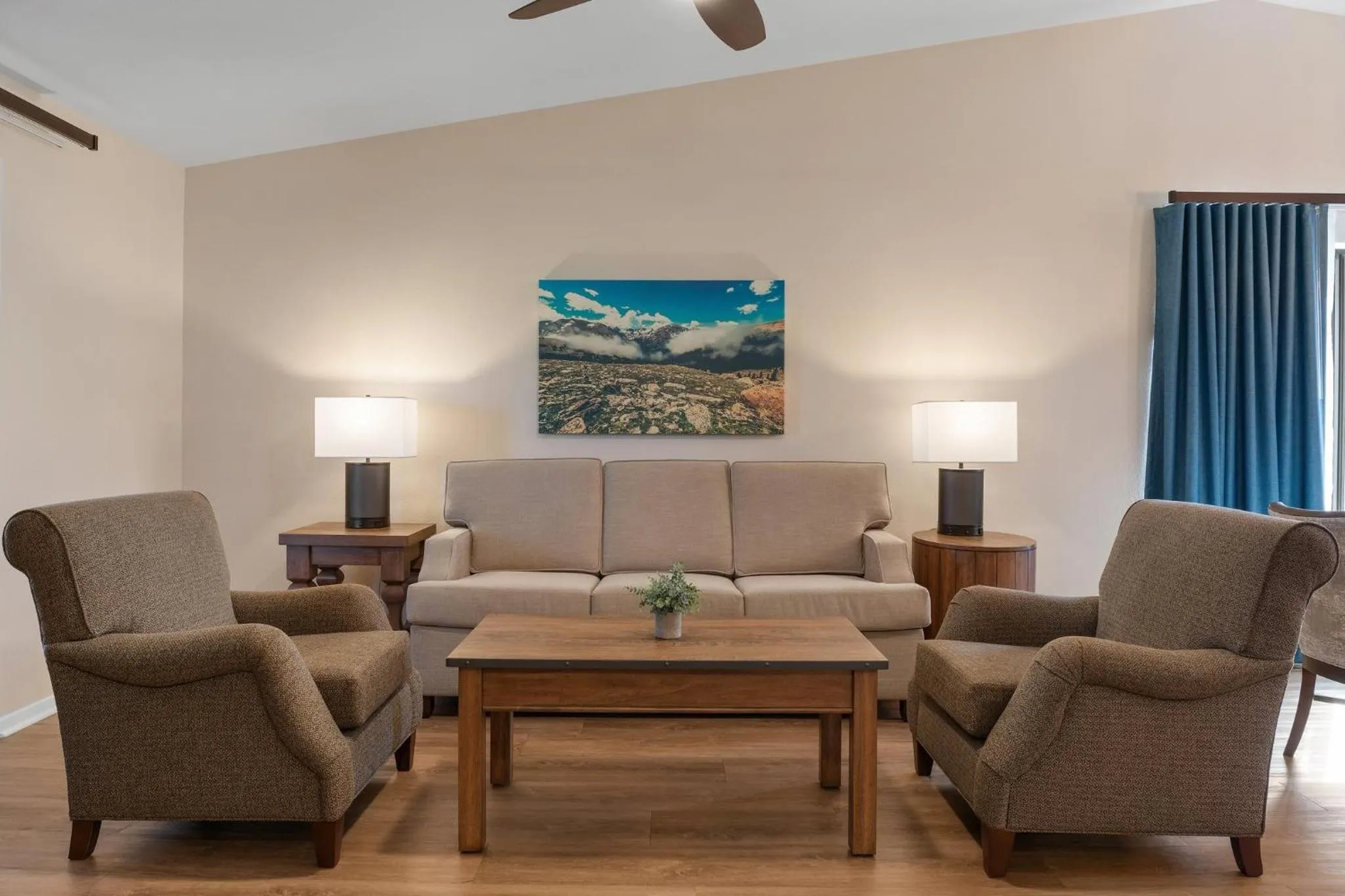 Living room in Club Wyndham Pagosa