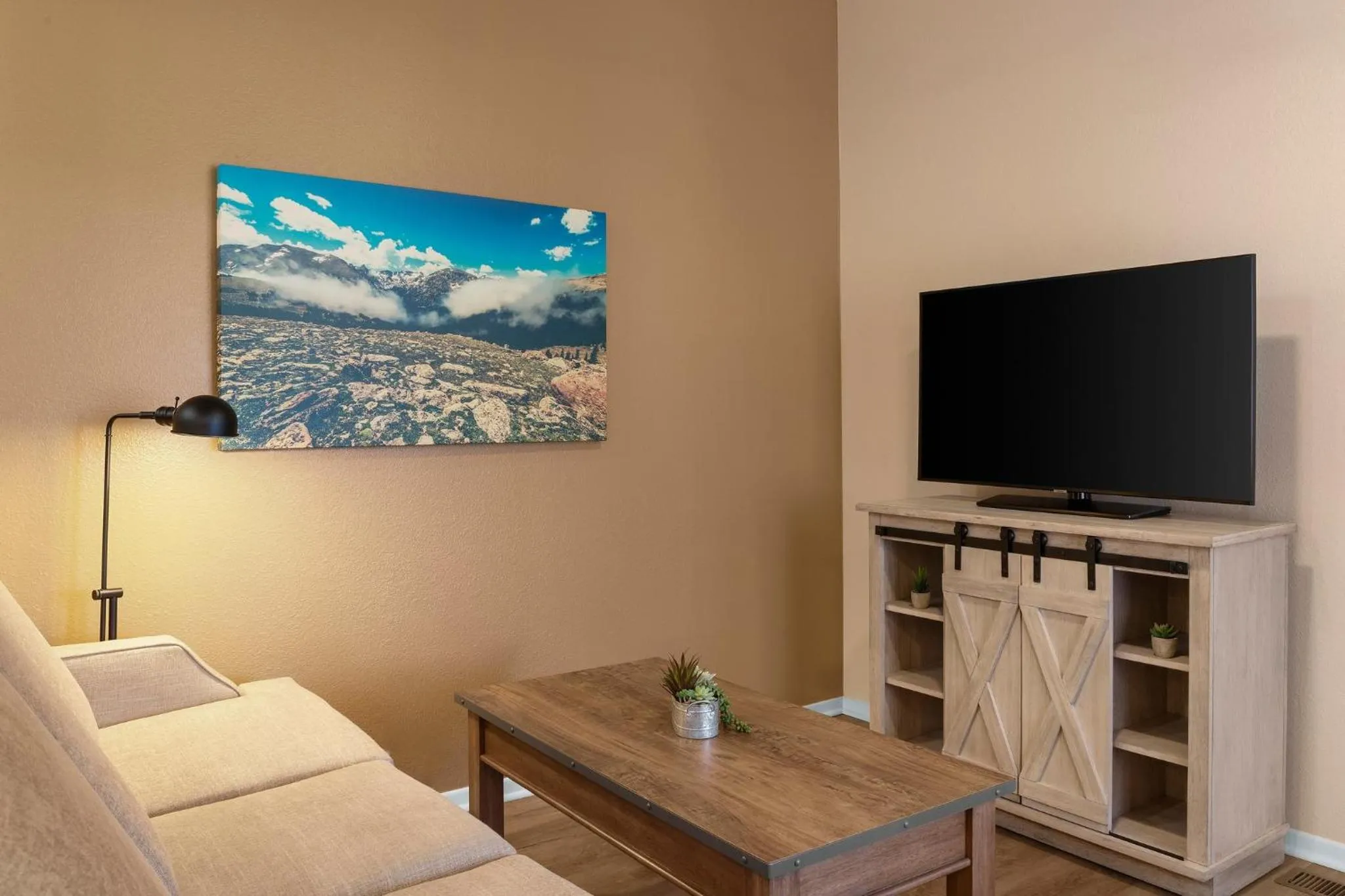 Living room in Club Wyndham Pagosa