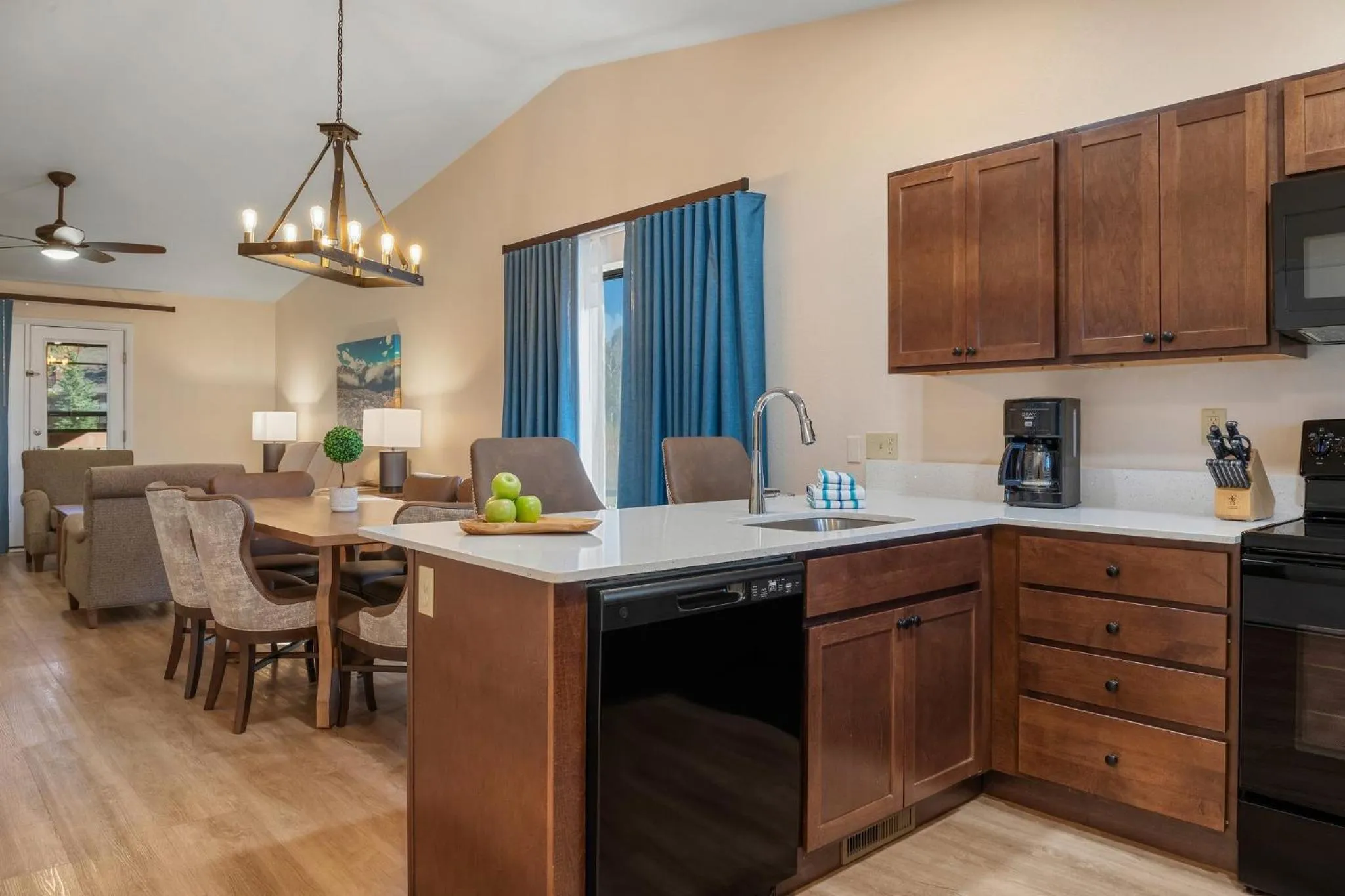 Communal kitchen in Club Wyndham Pagosa