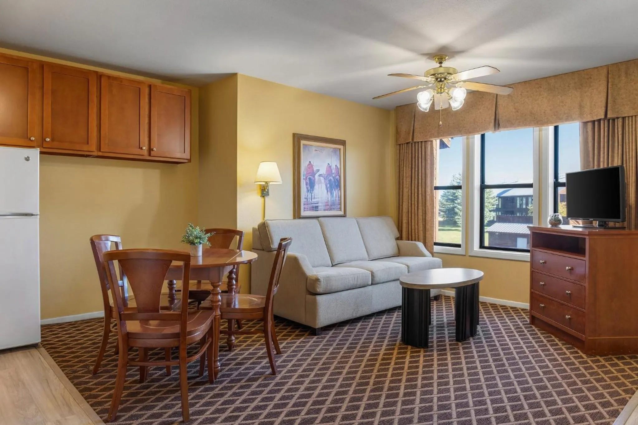 Living room in Club Wyndham Pagosa