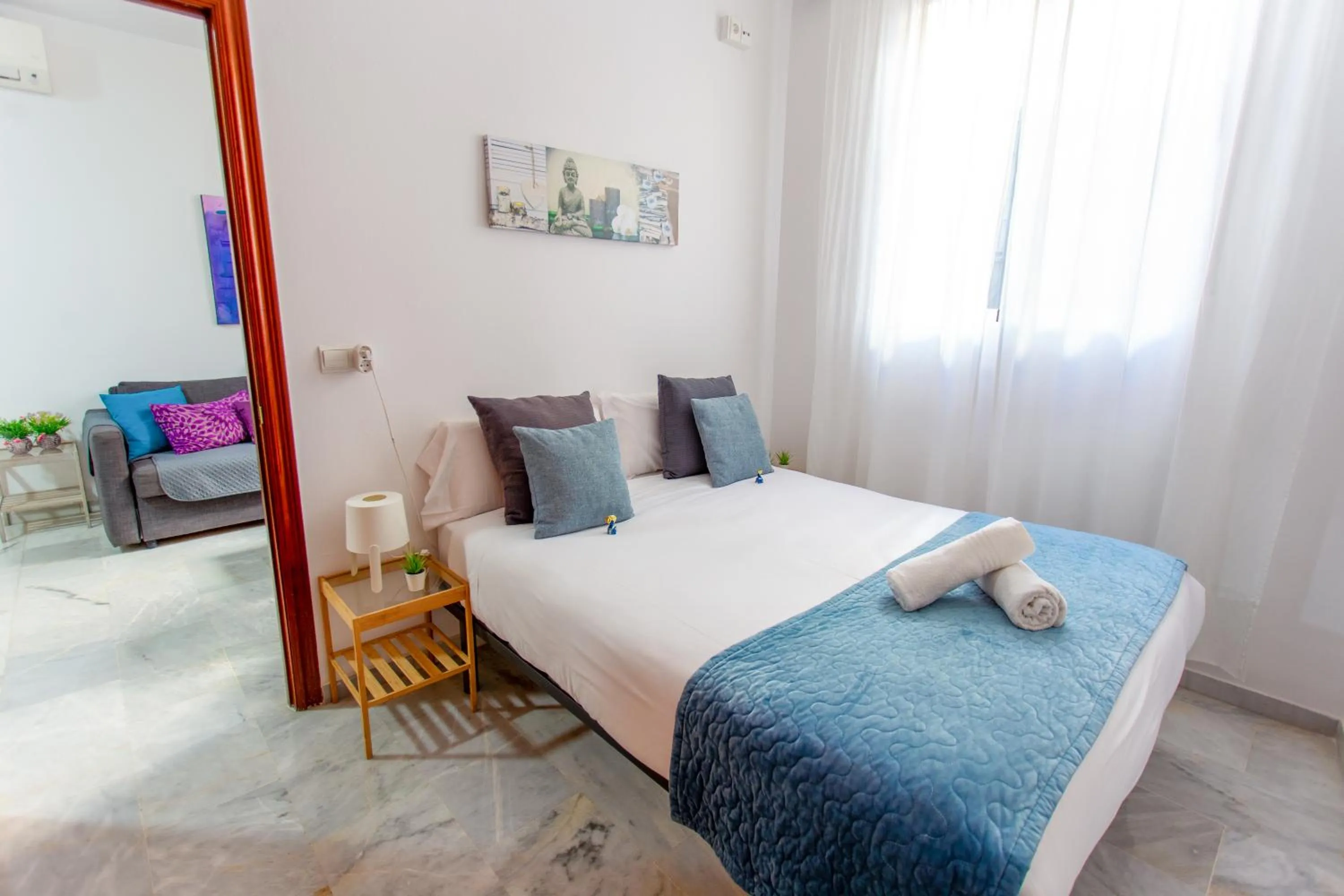 Bed in Apartamentos Granata