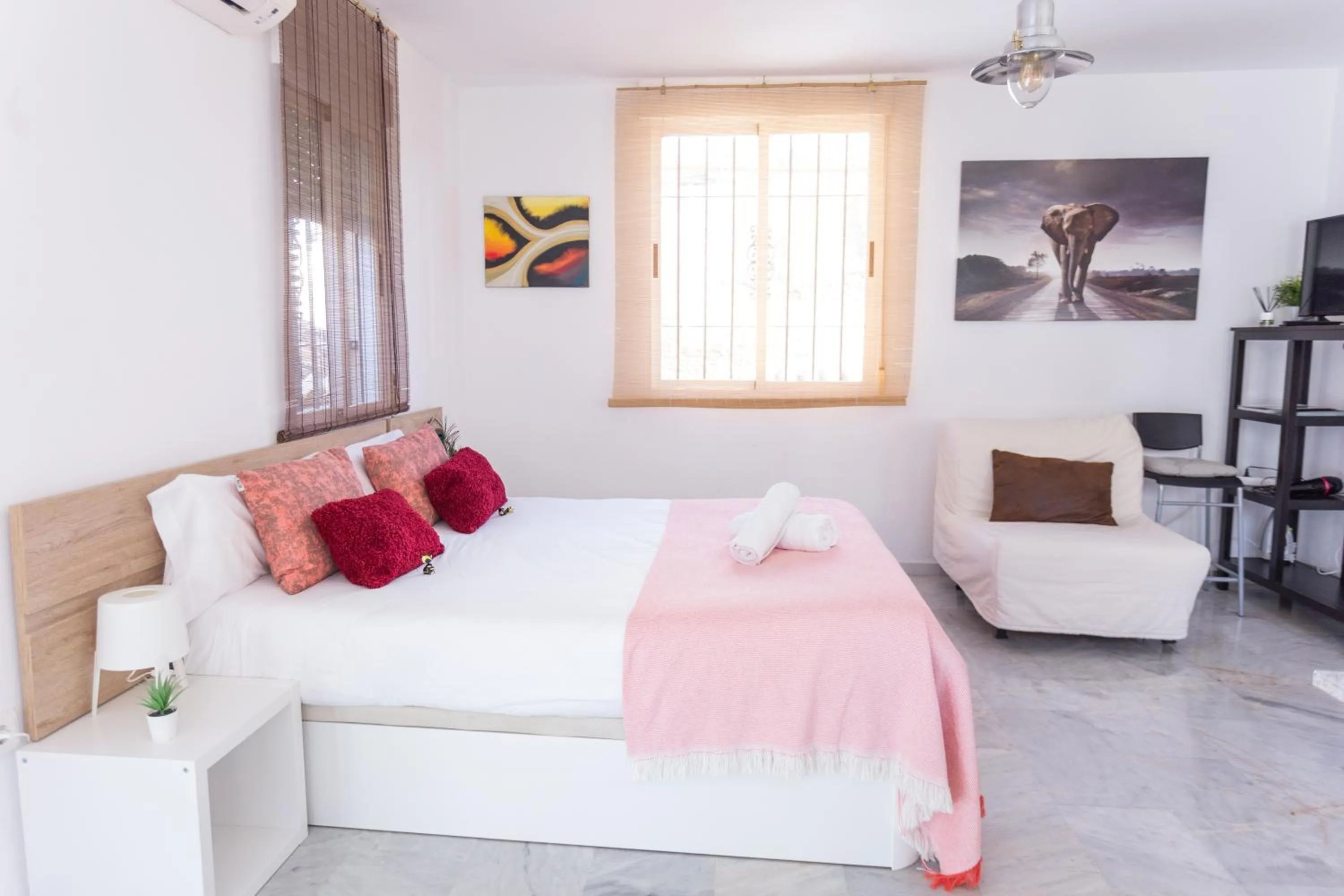 Bed in Apartamentos Granata