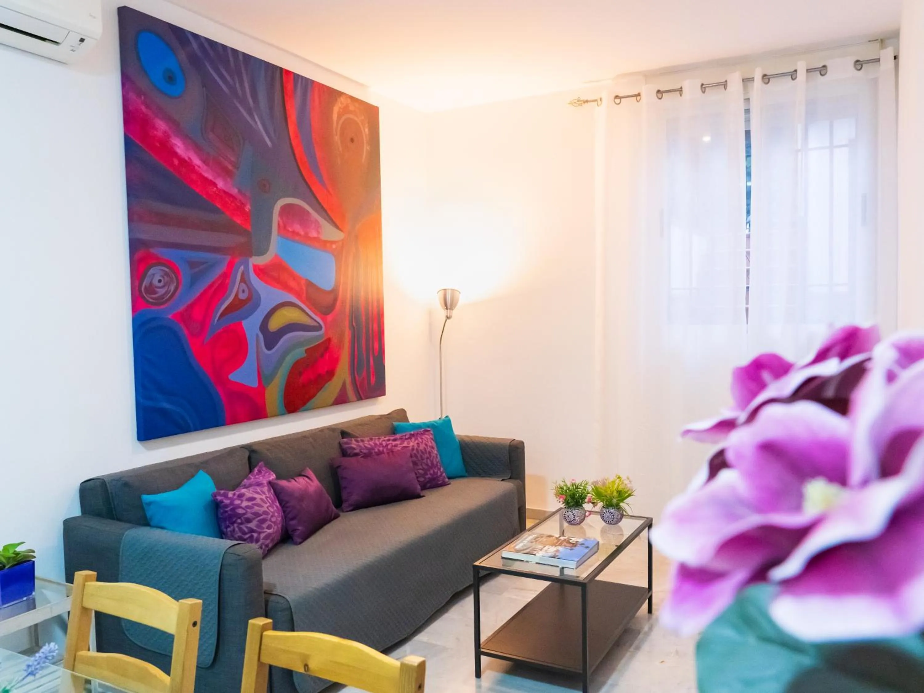 Living room in Apartamentos Granata