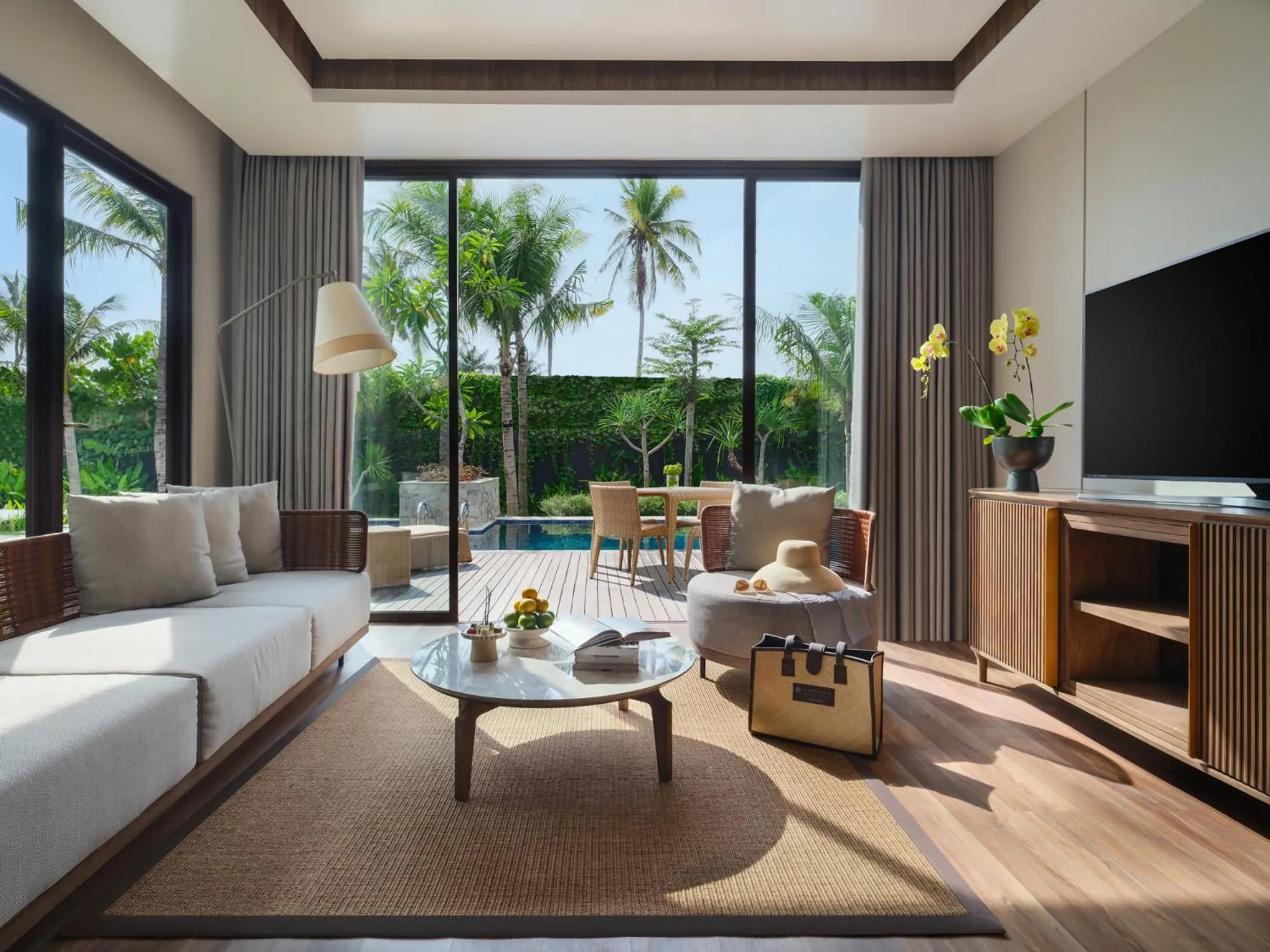 Living room in Pullman Lombok Merujani Mandalika Beach Resort