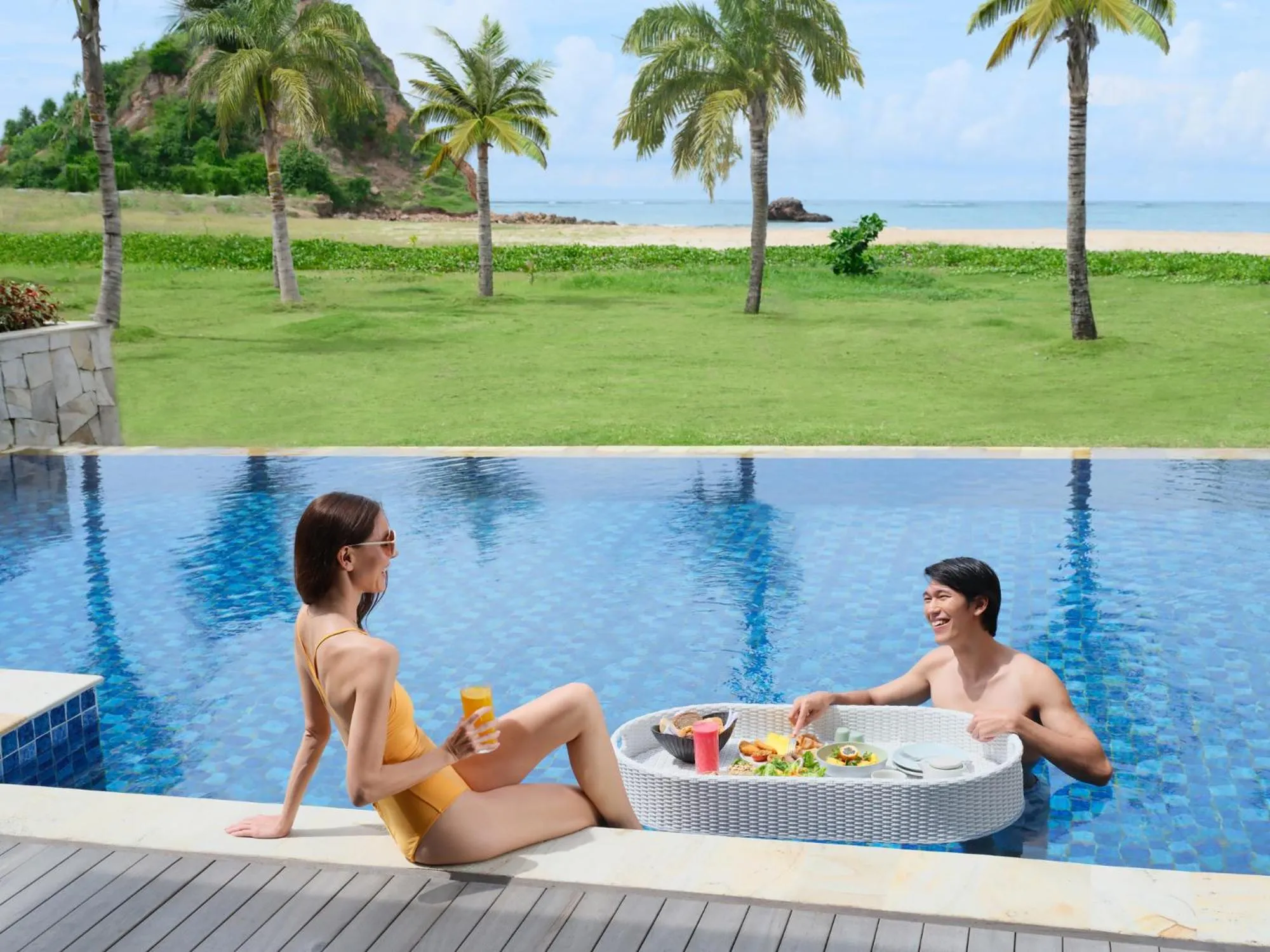 Patio in Pullman Lombok Merujani Mandalika Beach Resort