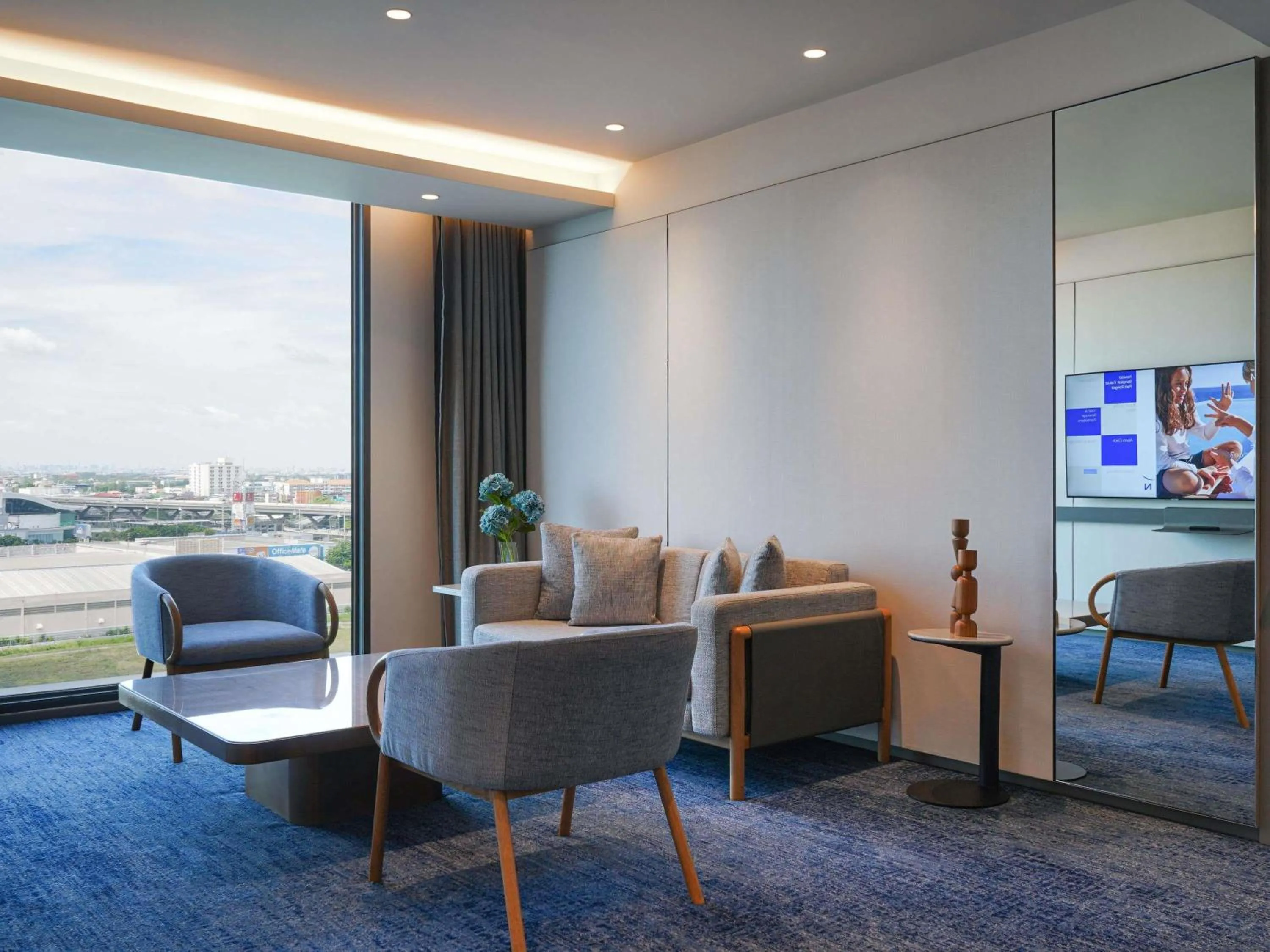 Bedroom in Novotel Bangkok Future Park Rangsit