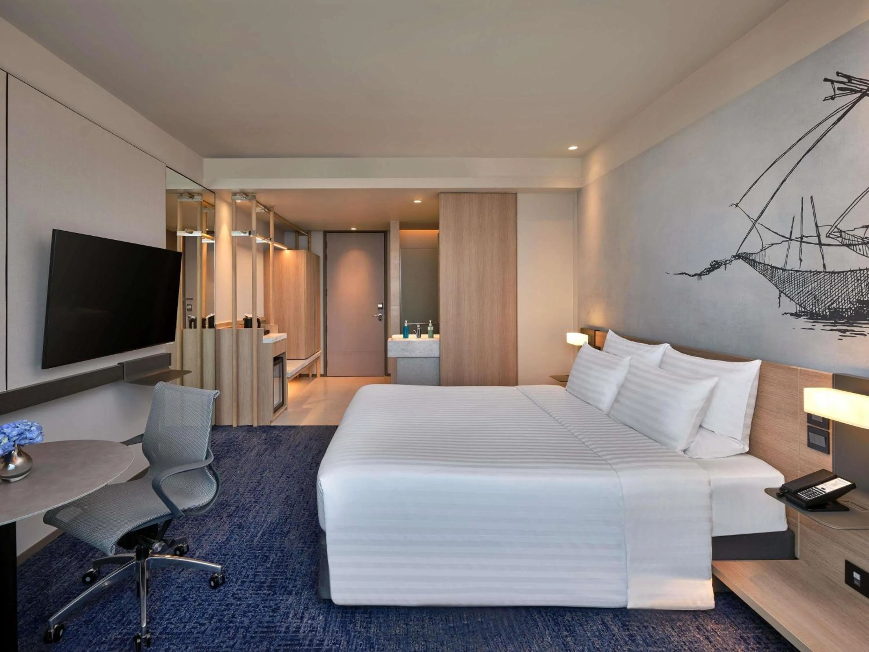 Bedroom, Bed in Novotel Bangkok Future Park Rangsit