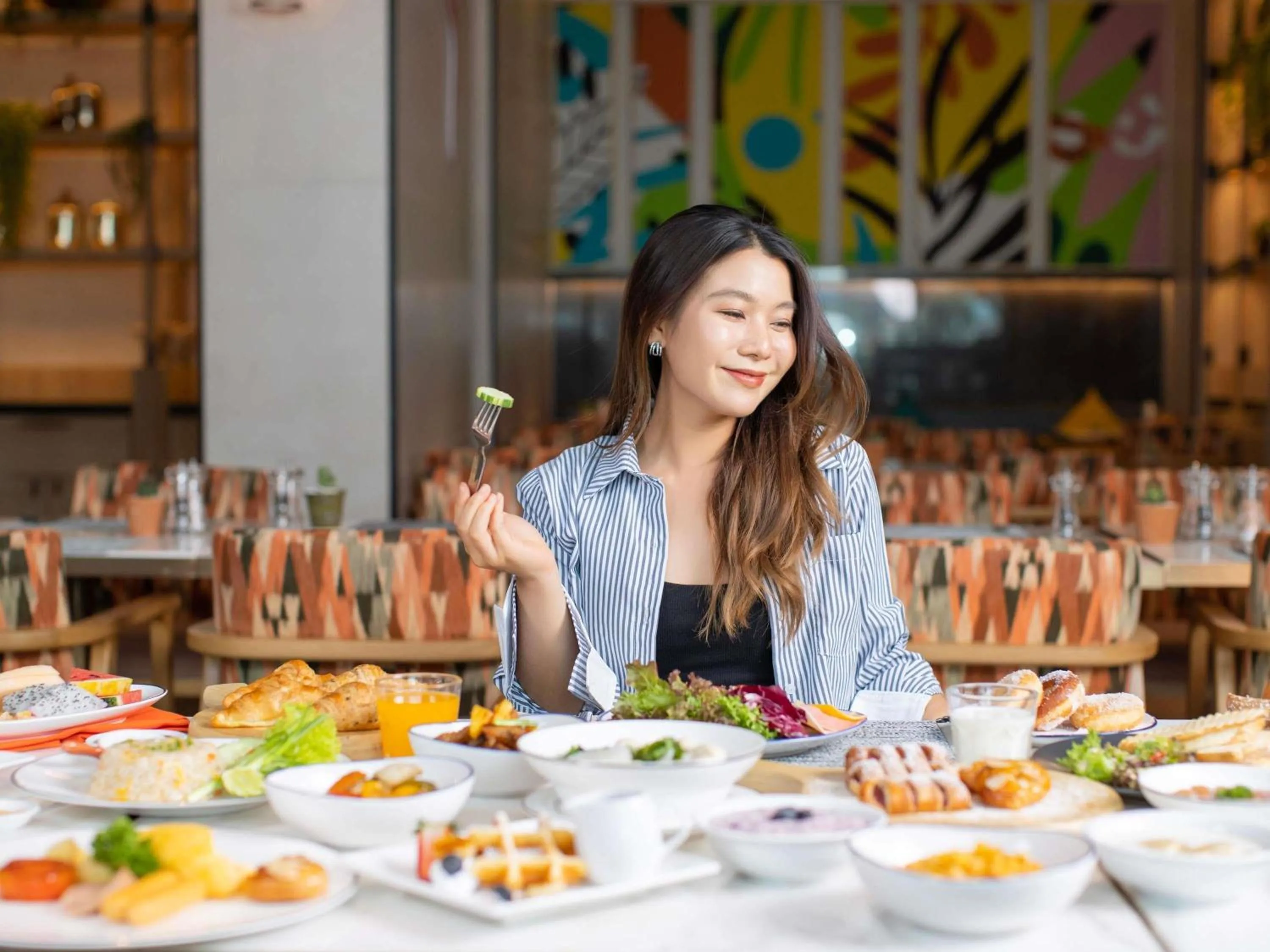 Breakfast in Novotel Bangkok Future Park Rangsit