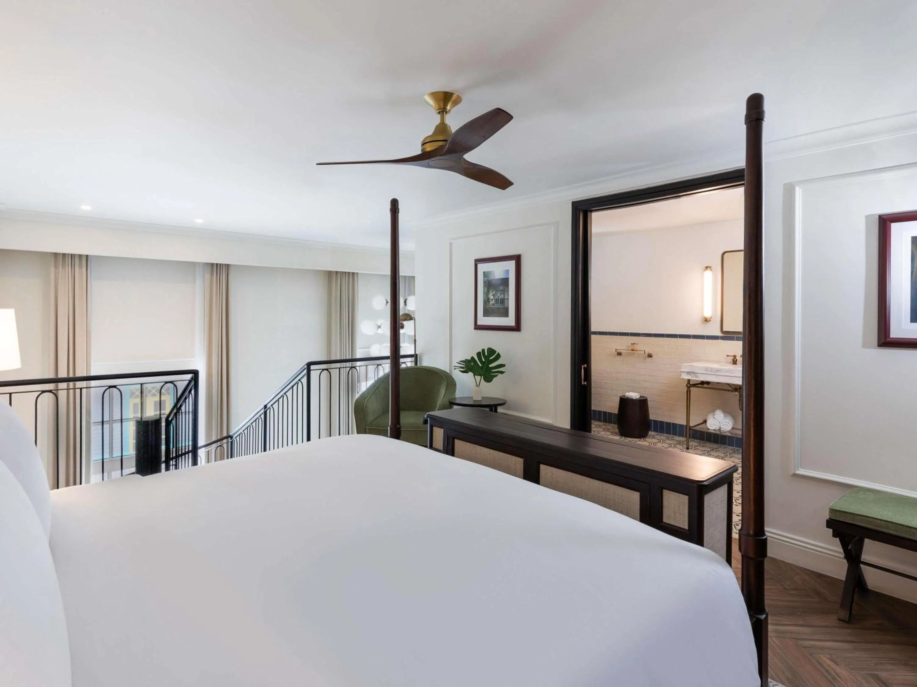 Bedroom, Bed in Sofitel Legend Casco Viejo, Panama City