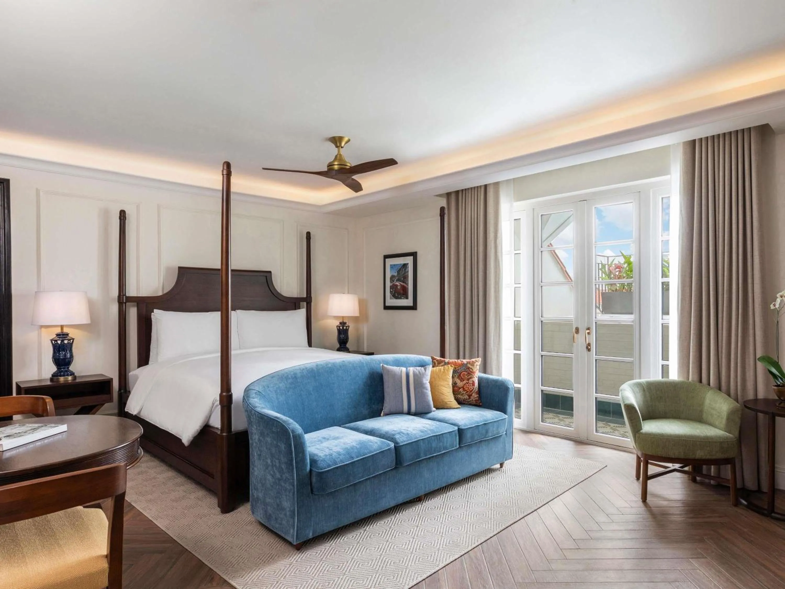 Bedroom in Sofitel Legend Casco Viejo, Panama City