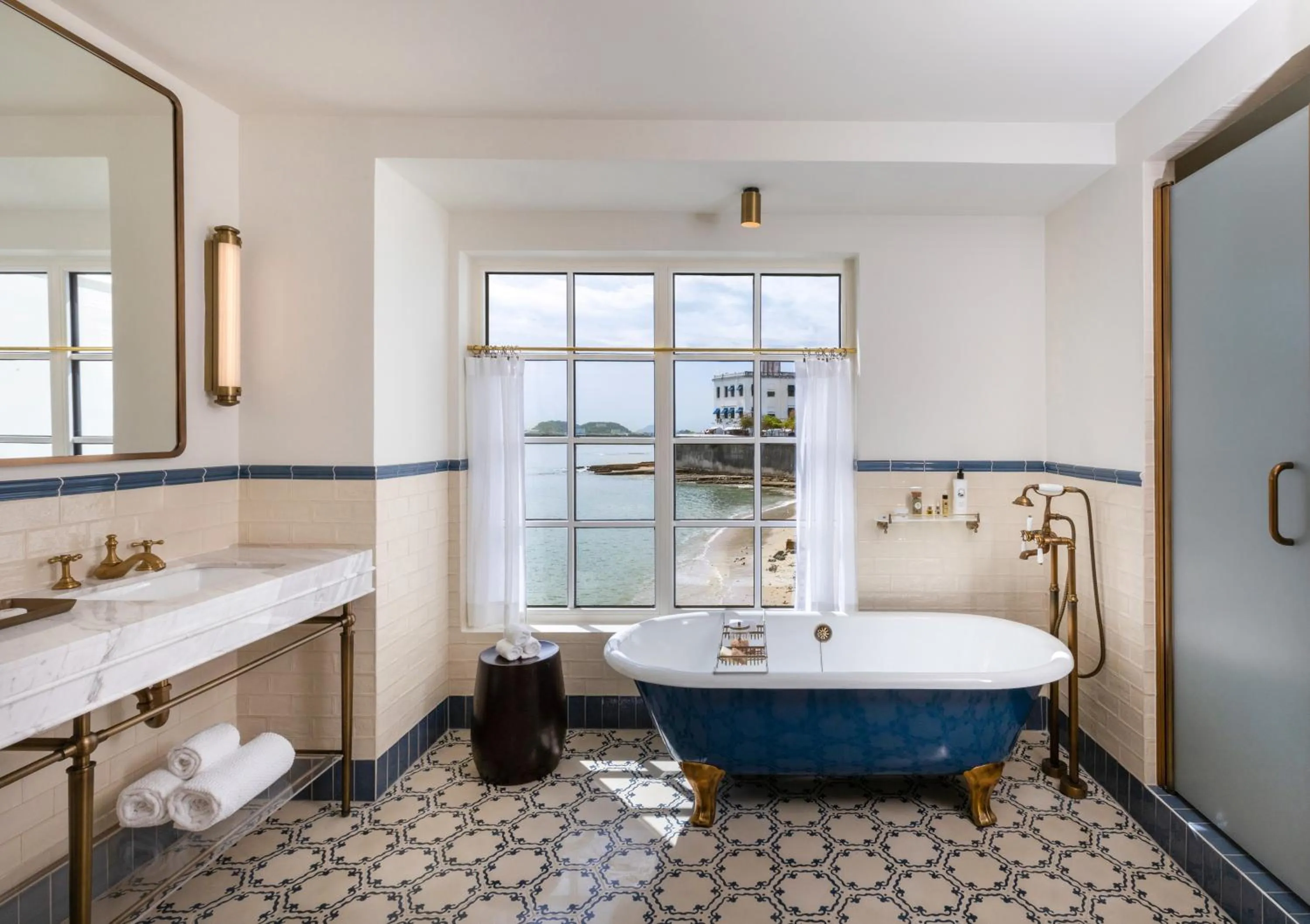 Bathroom in Sofitel Legend Casco Viejo, Panama City