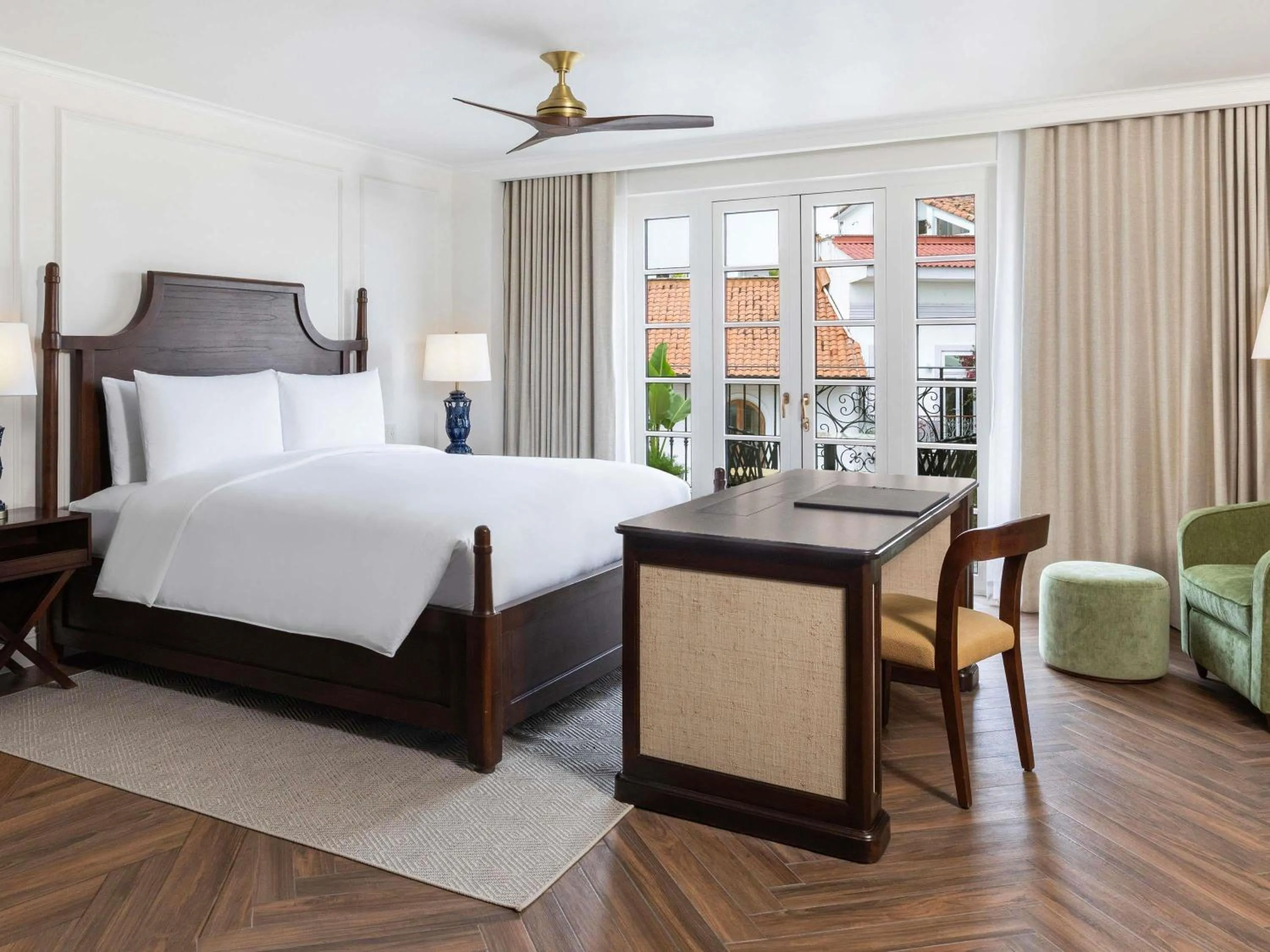 Bedroom, Bed in Sofitel Legend Casco Viejo, Panama City