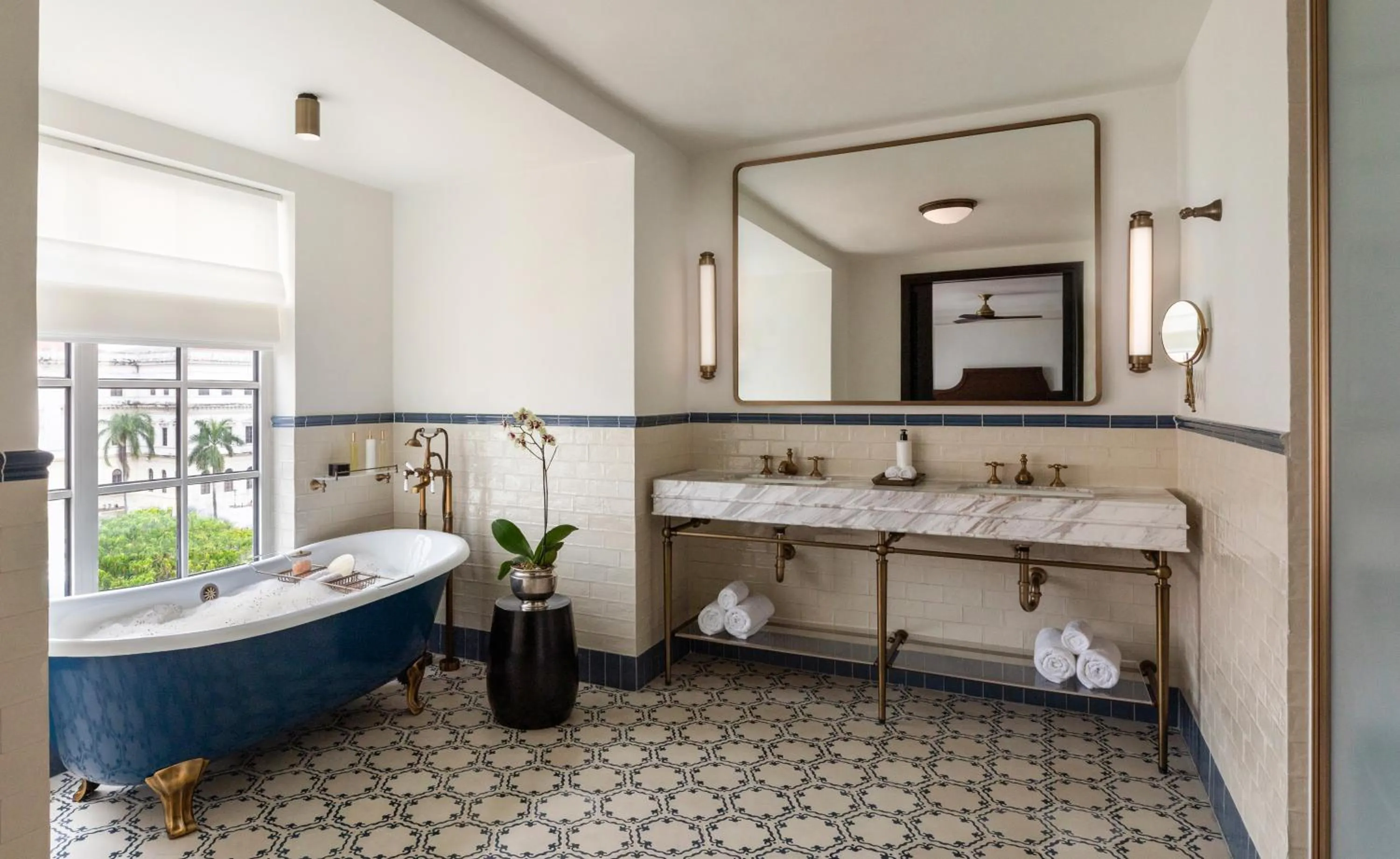 Bathroom in Sofitel Legend Casco Viejo, Panama City