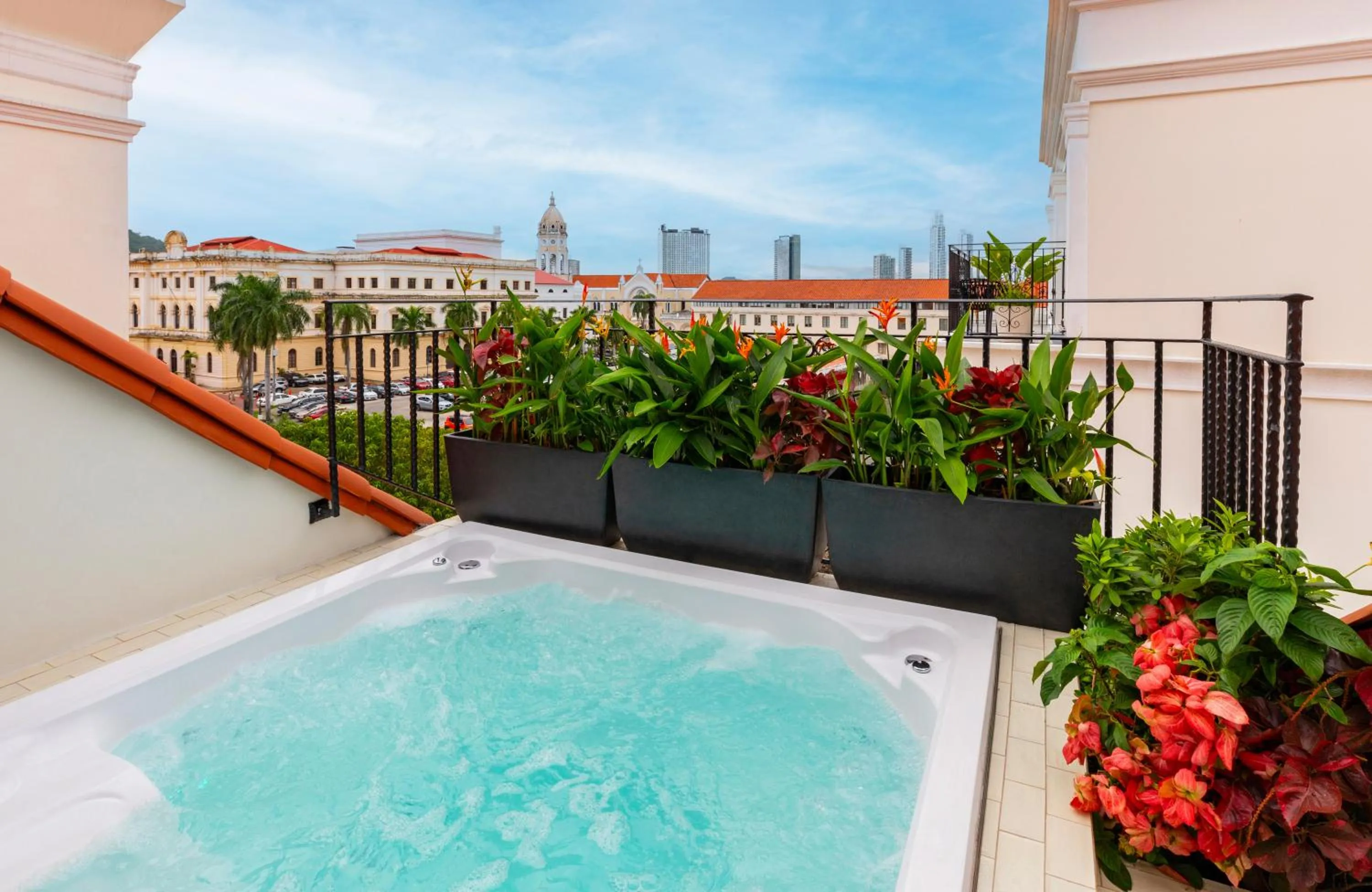 Balcony/Terrace in Sofitel Legend Casco Viejo, Panama City