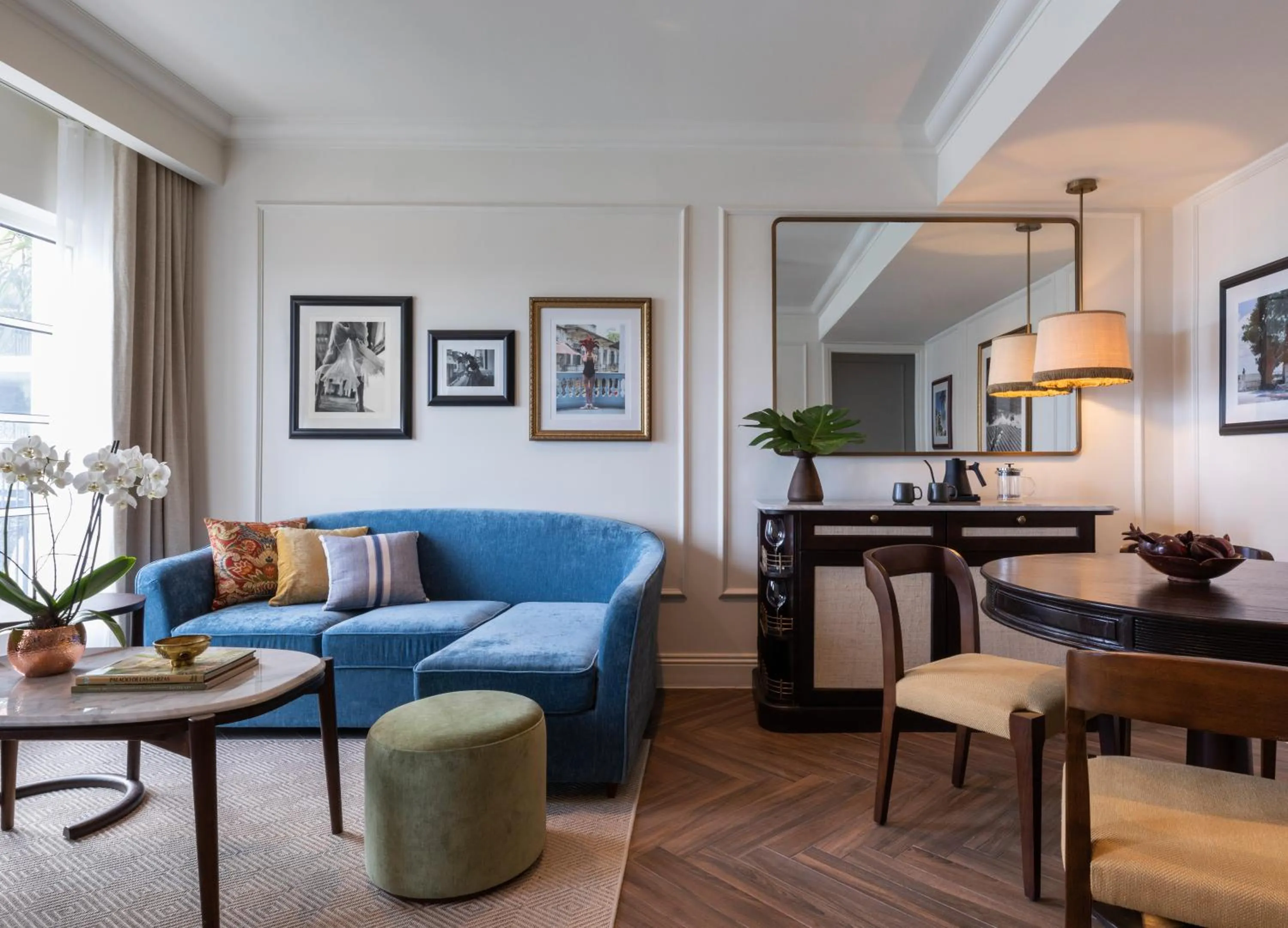 Seating area in Sofitel Legend Casco Viejo, Panama City