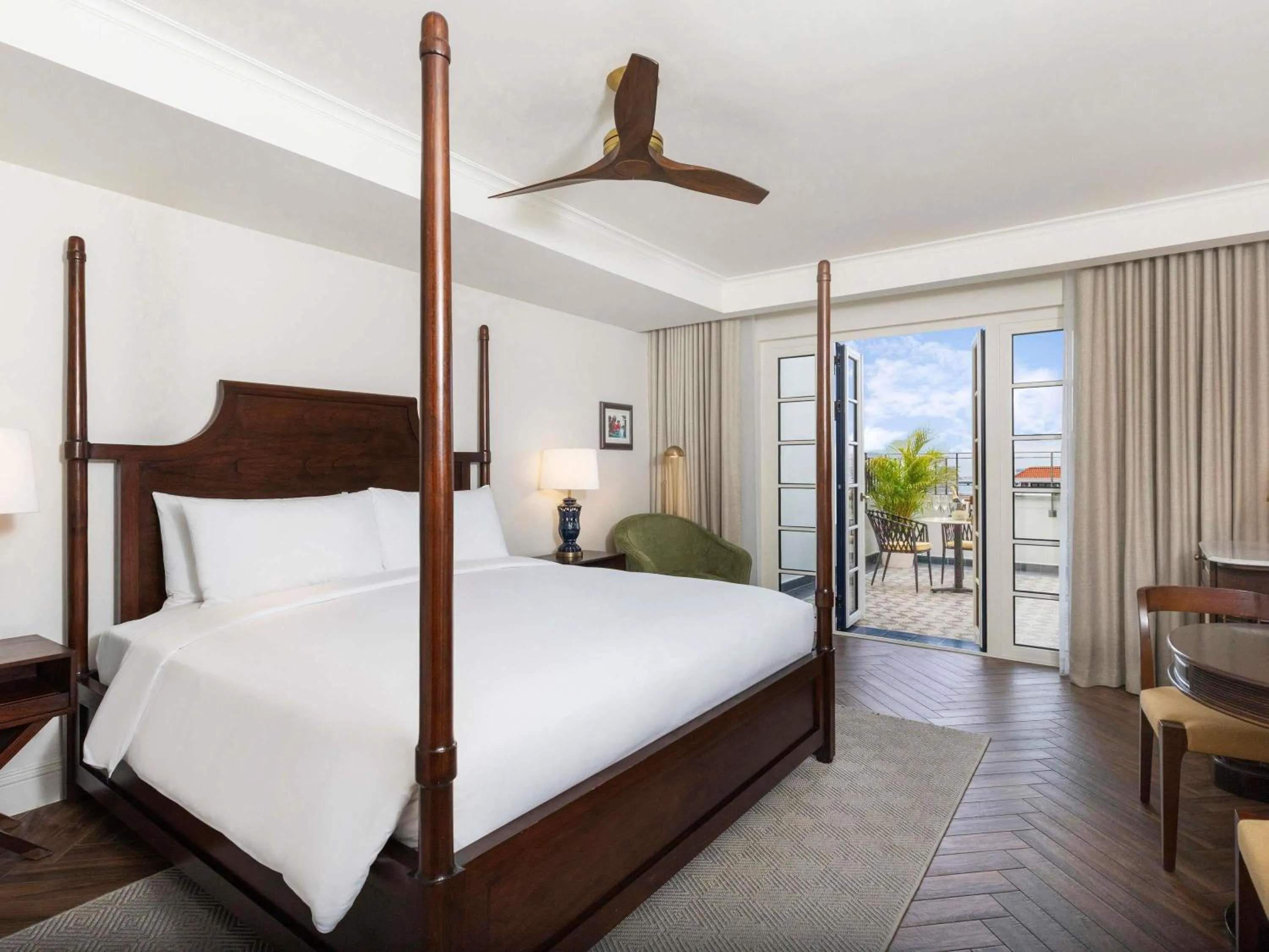 Bedroom, Bed in Sofitel Legend Casco Viejo, Panama City