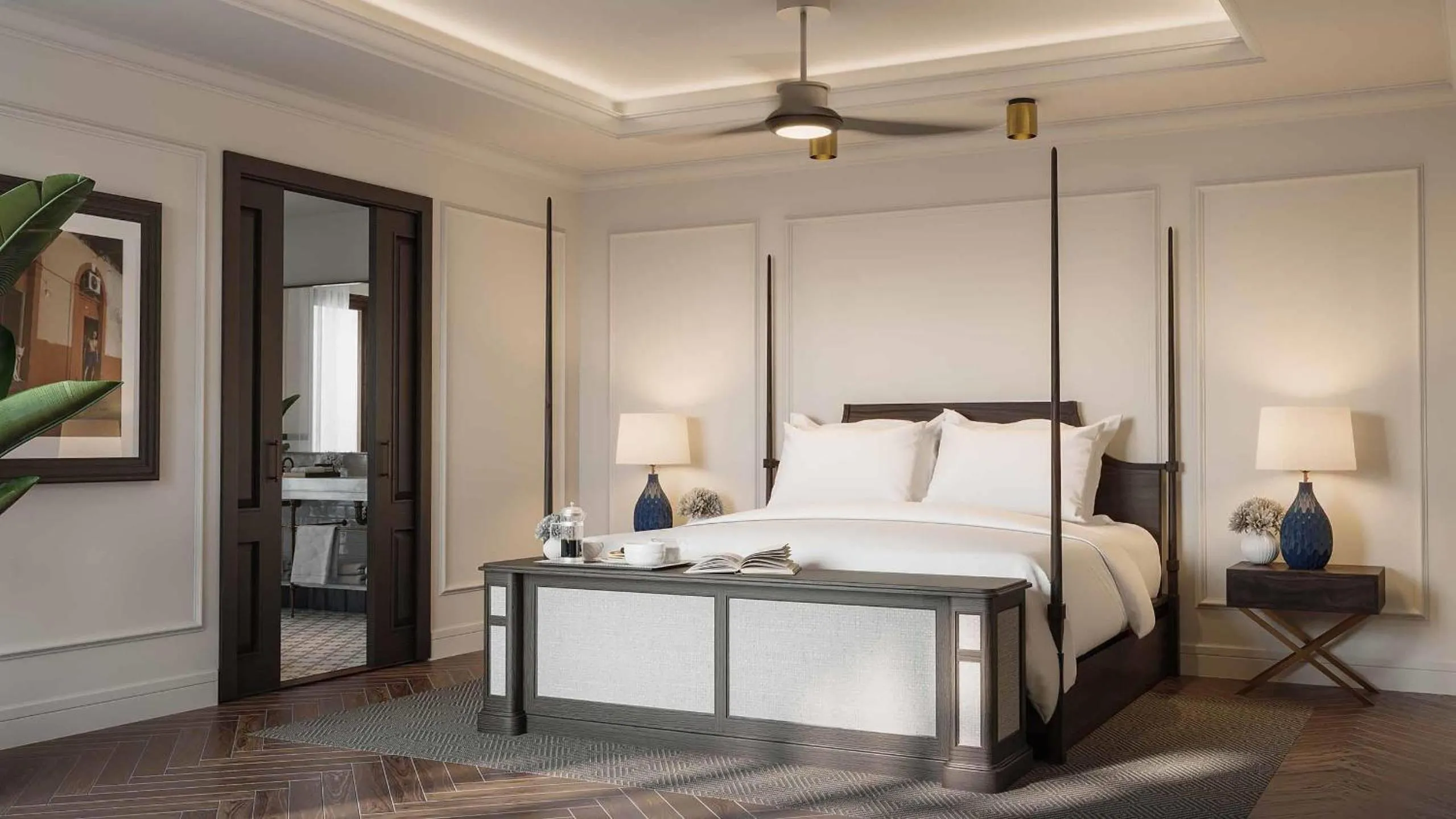 Bedroom, Bed in Sofitel Legend Casco Viejo, Panama City