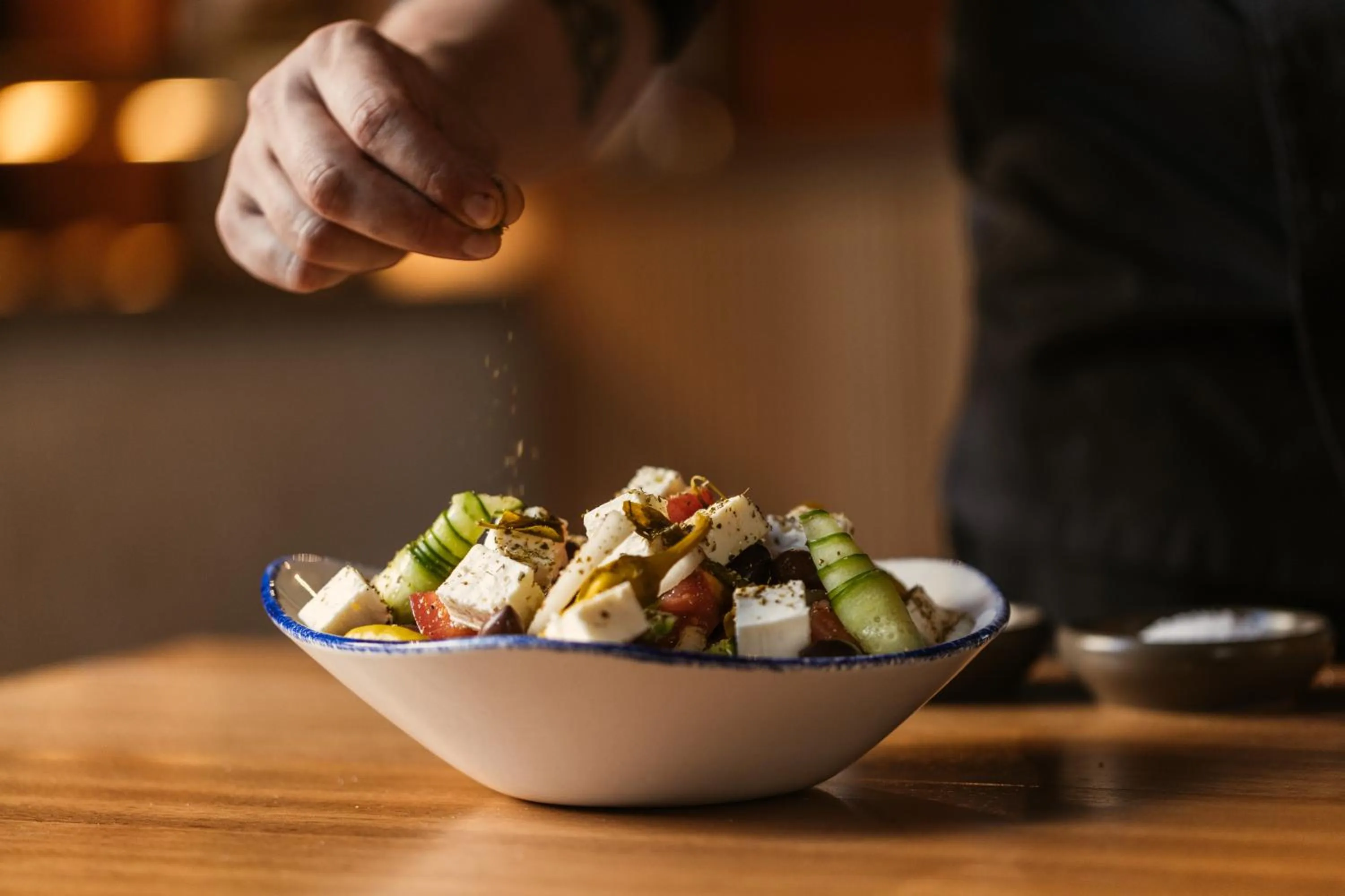 Food close-up in Cook's Club Ialysos Rhodes