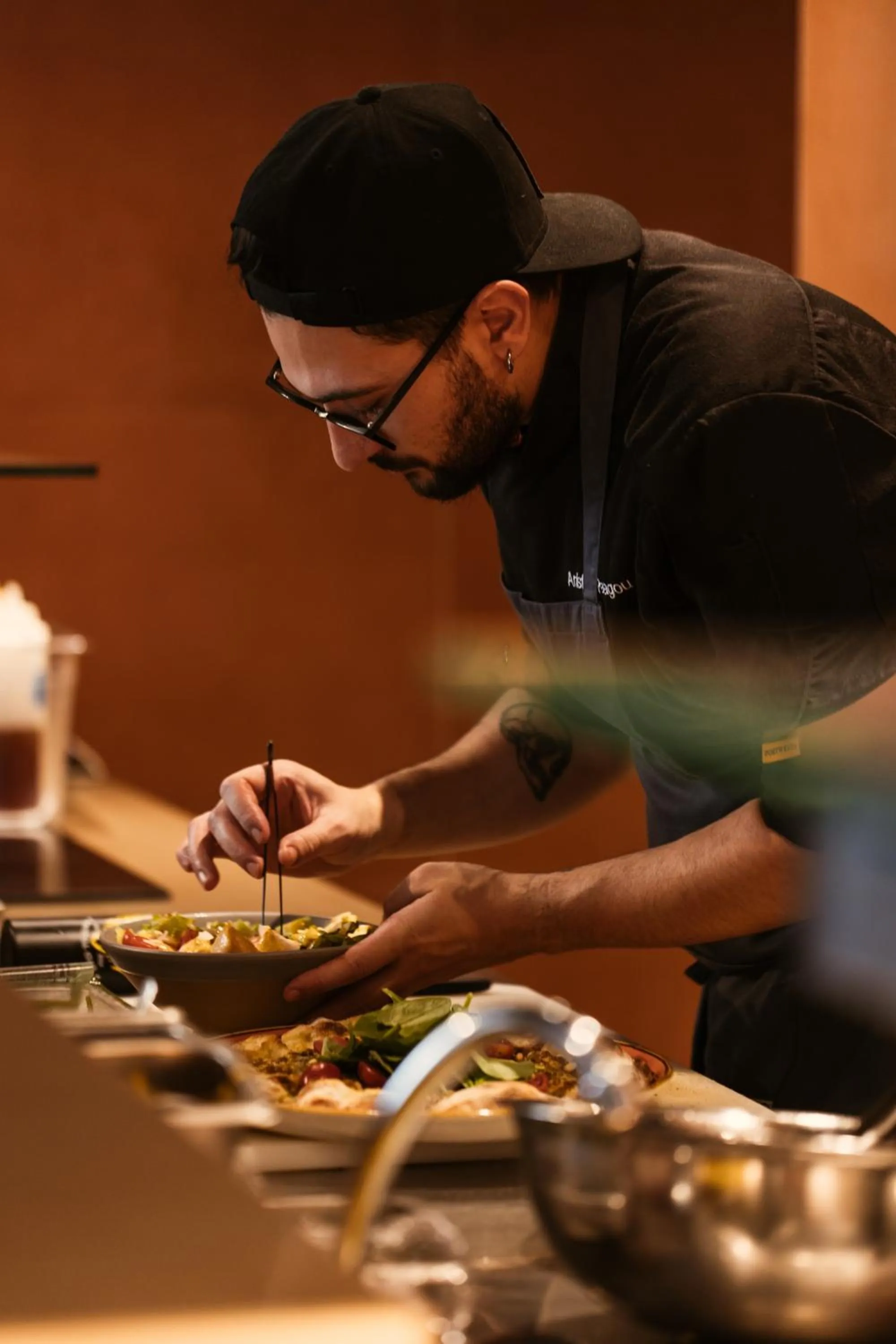 Food close-up in Cook's Club Ialysos Rhodes