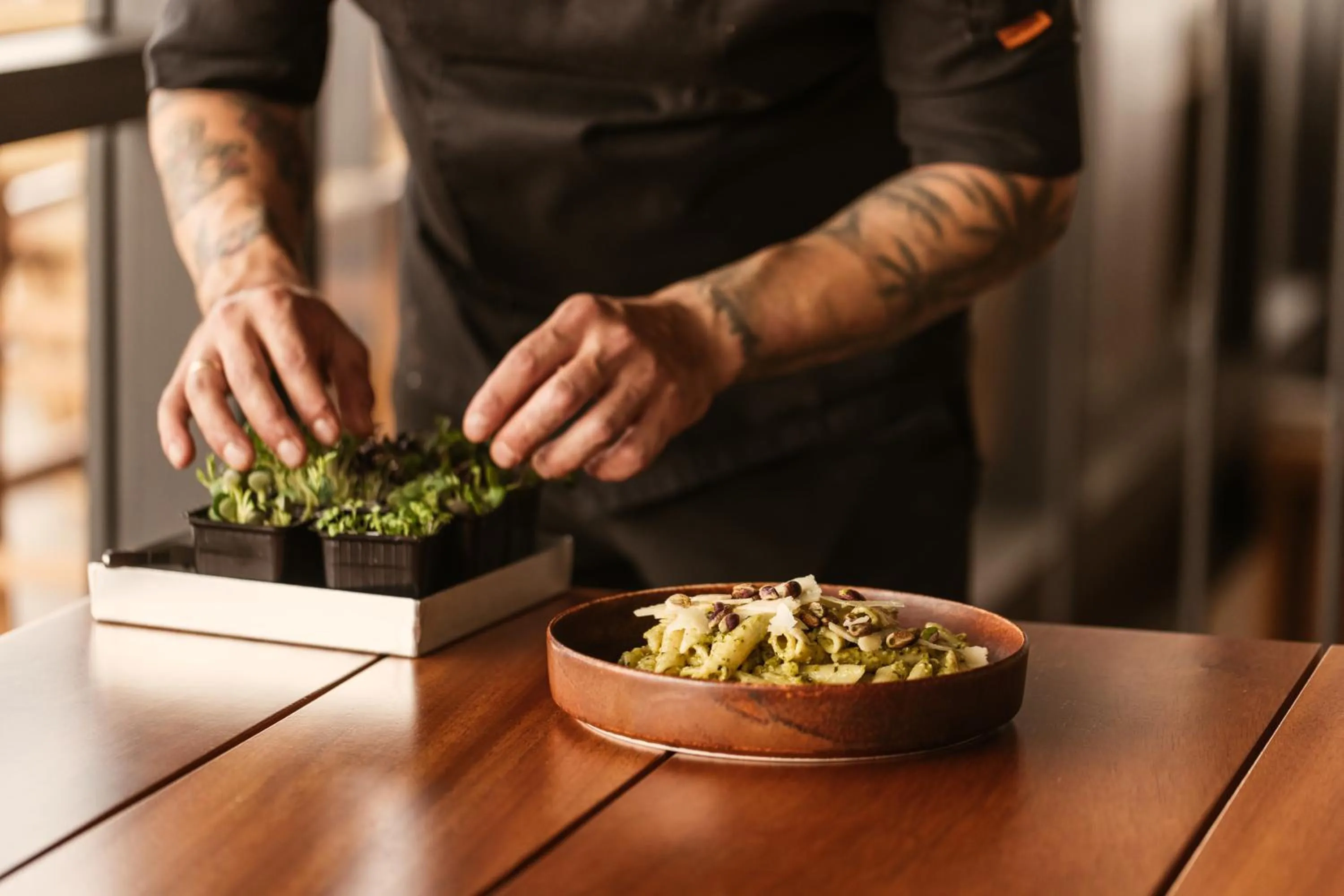Food close-up in Cook's Club Ialysos Rhodes