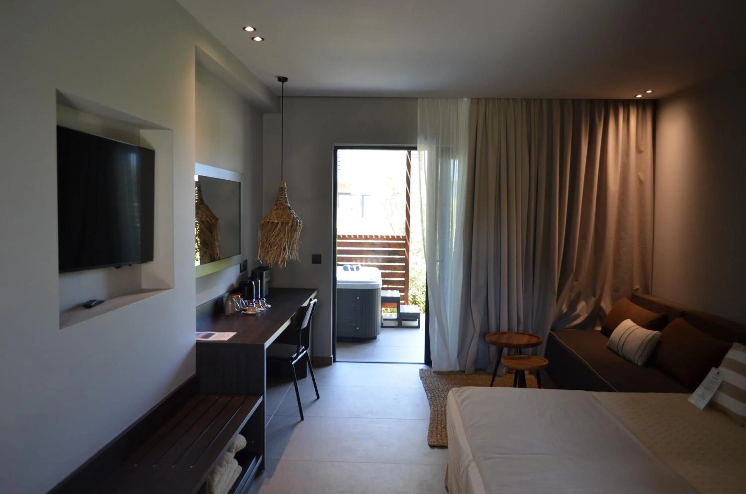 Bedroom, Bed in Cook's Club Ialysos Rhodes