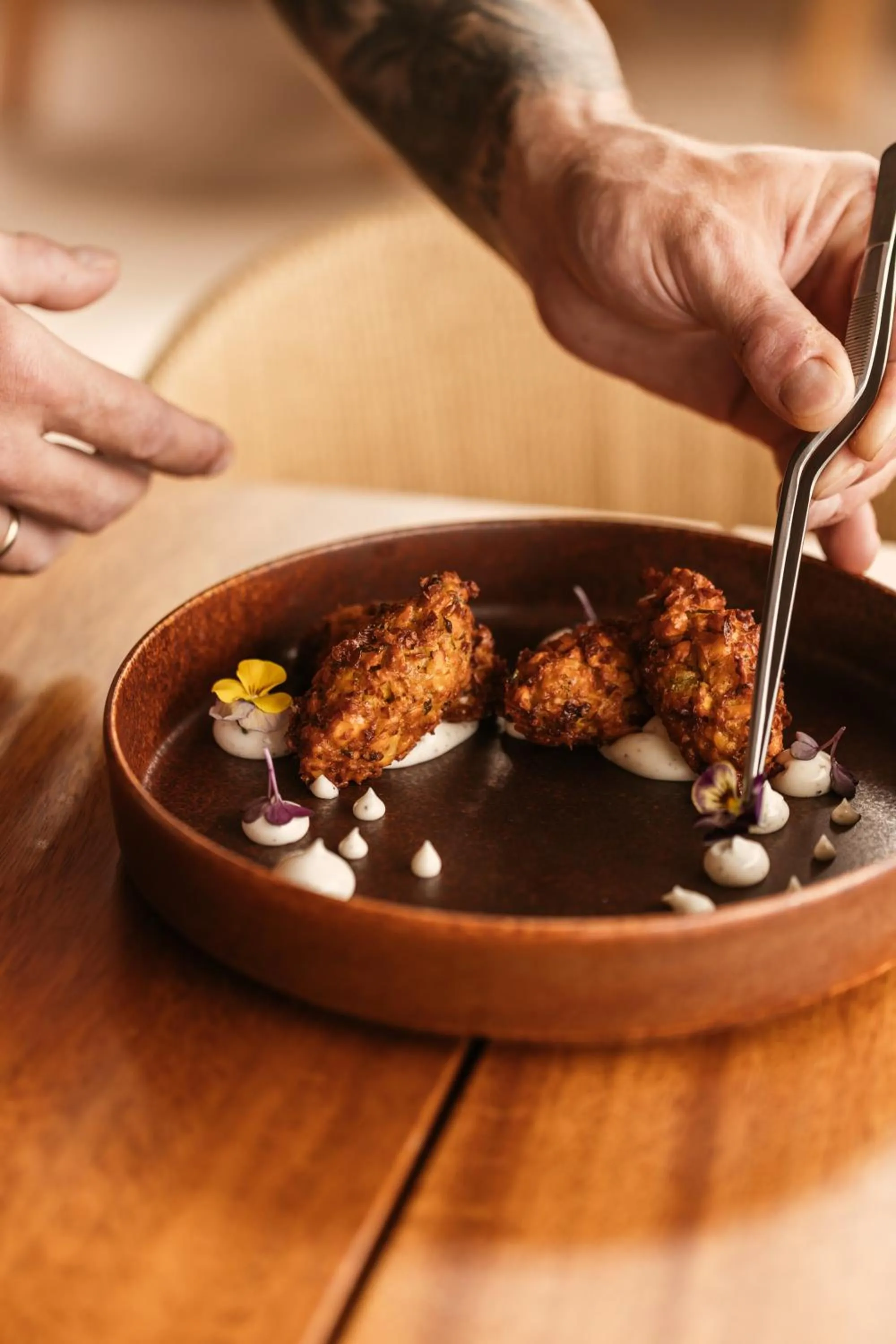 Food close-up in Cook's Club Ialysos Rhodes