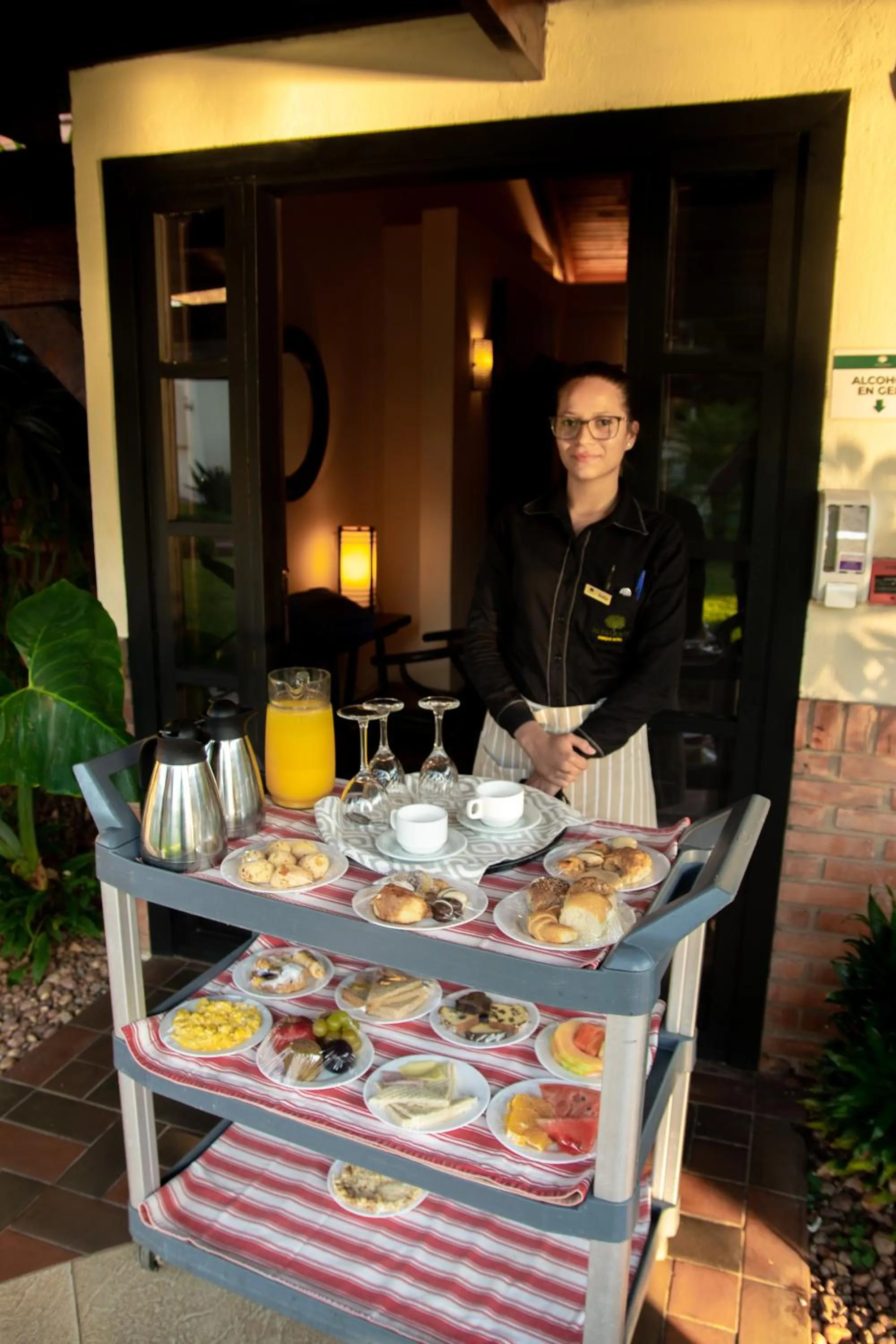 Food and drinks in Alta Gracia Parque Hotel