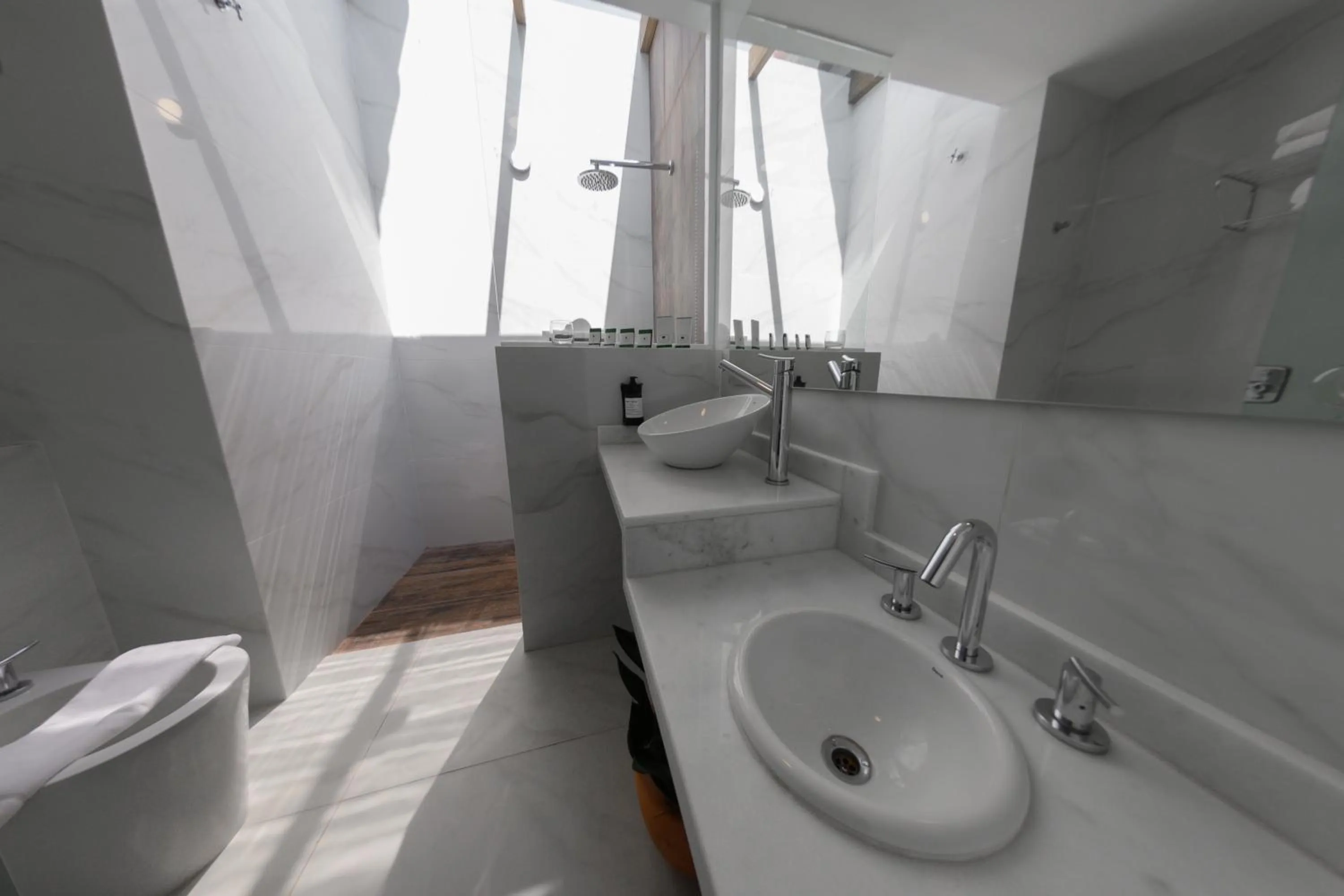 Shower in Alta Gracia Parque Hotel