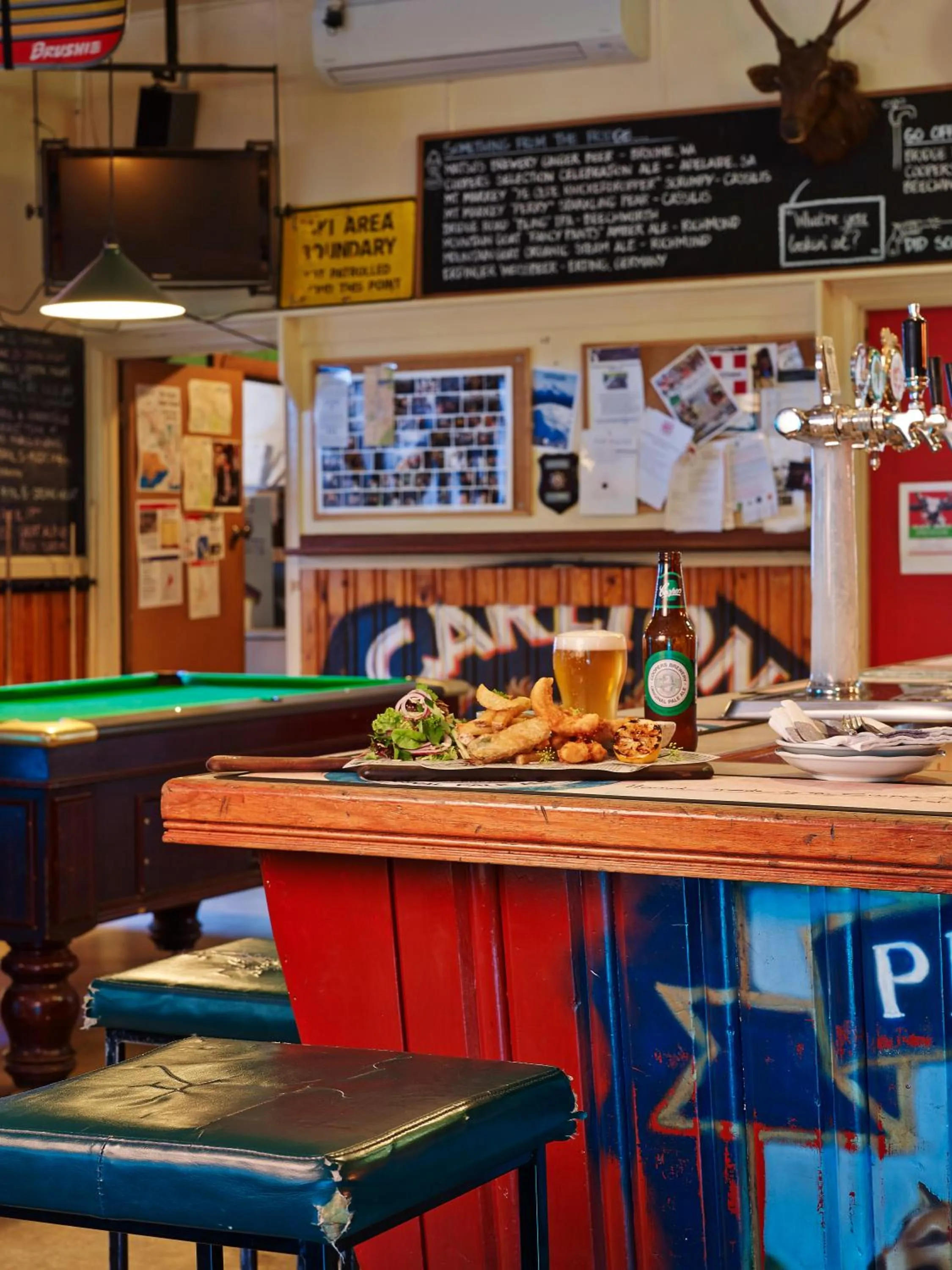Billiard in The Harrietville Snowline Hotel