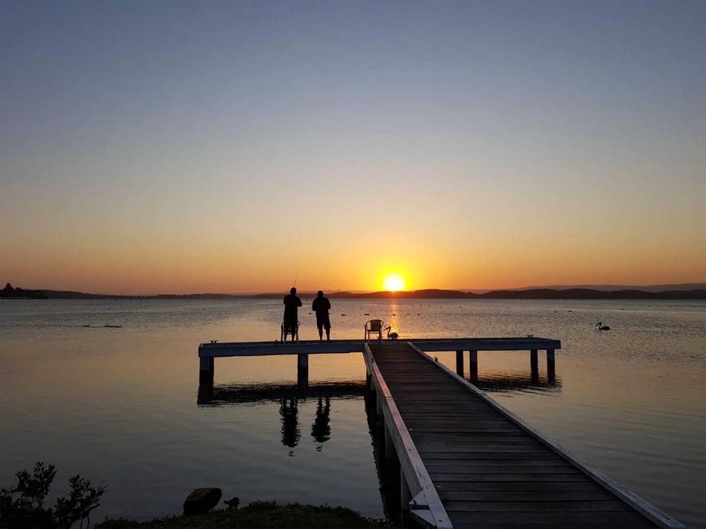 River view in Squid's Ink Motel