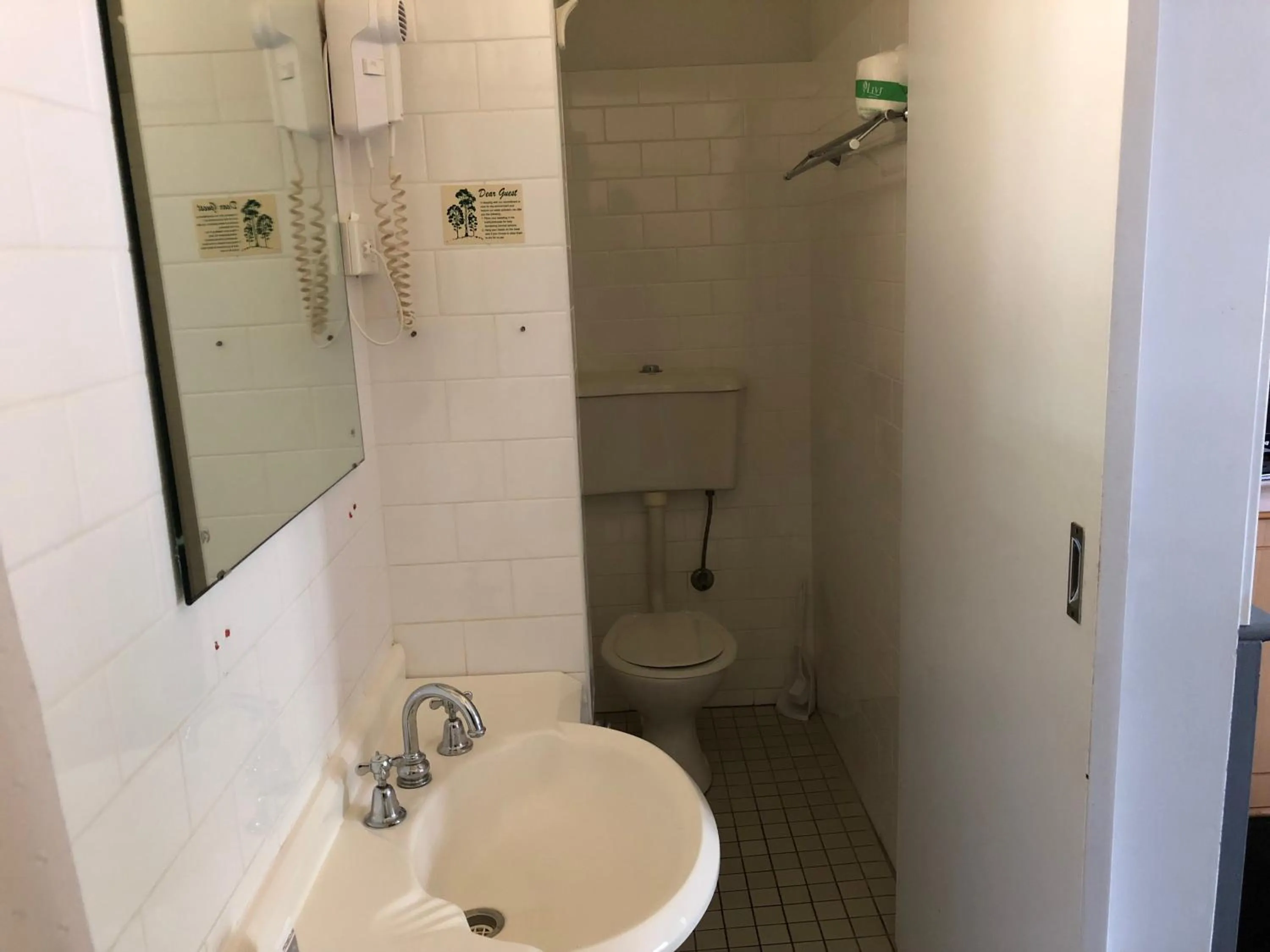 Toilet in Squid's Ink Motel