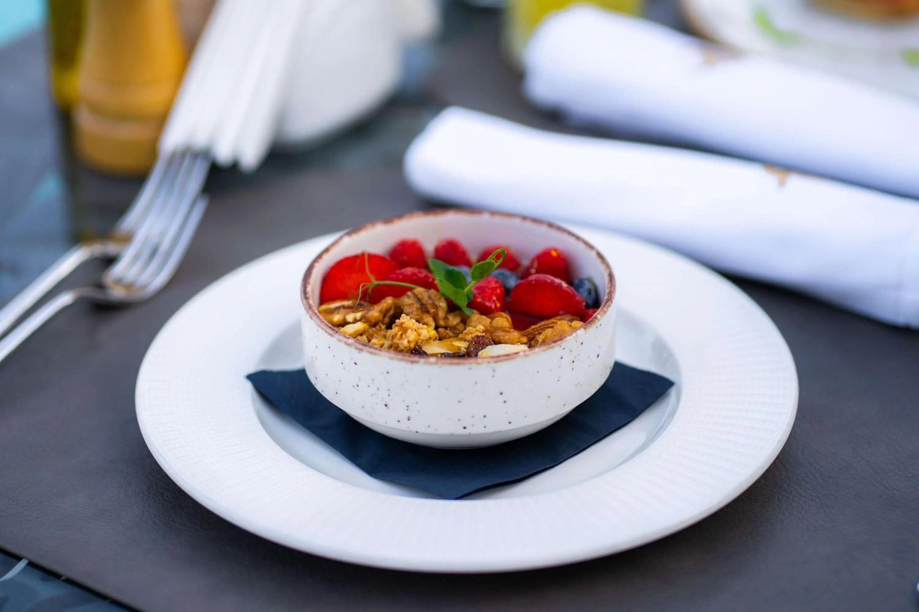 Breakfast in Radisson Collection Morina Hotel, Tirana