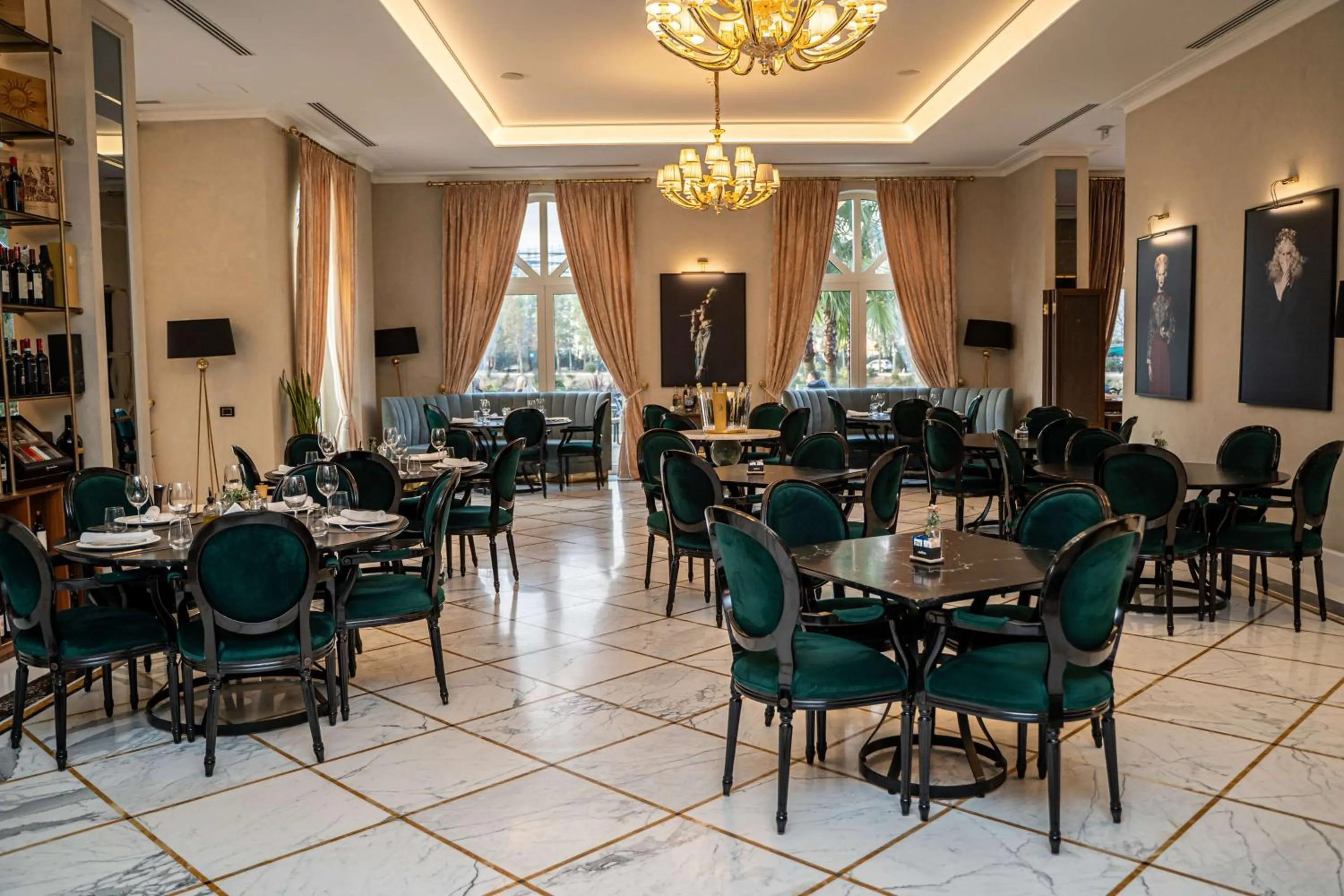 Restaurant/places to eat in Radisson Collection Morina Hotel, Tirana