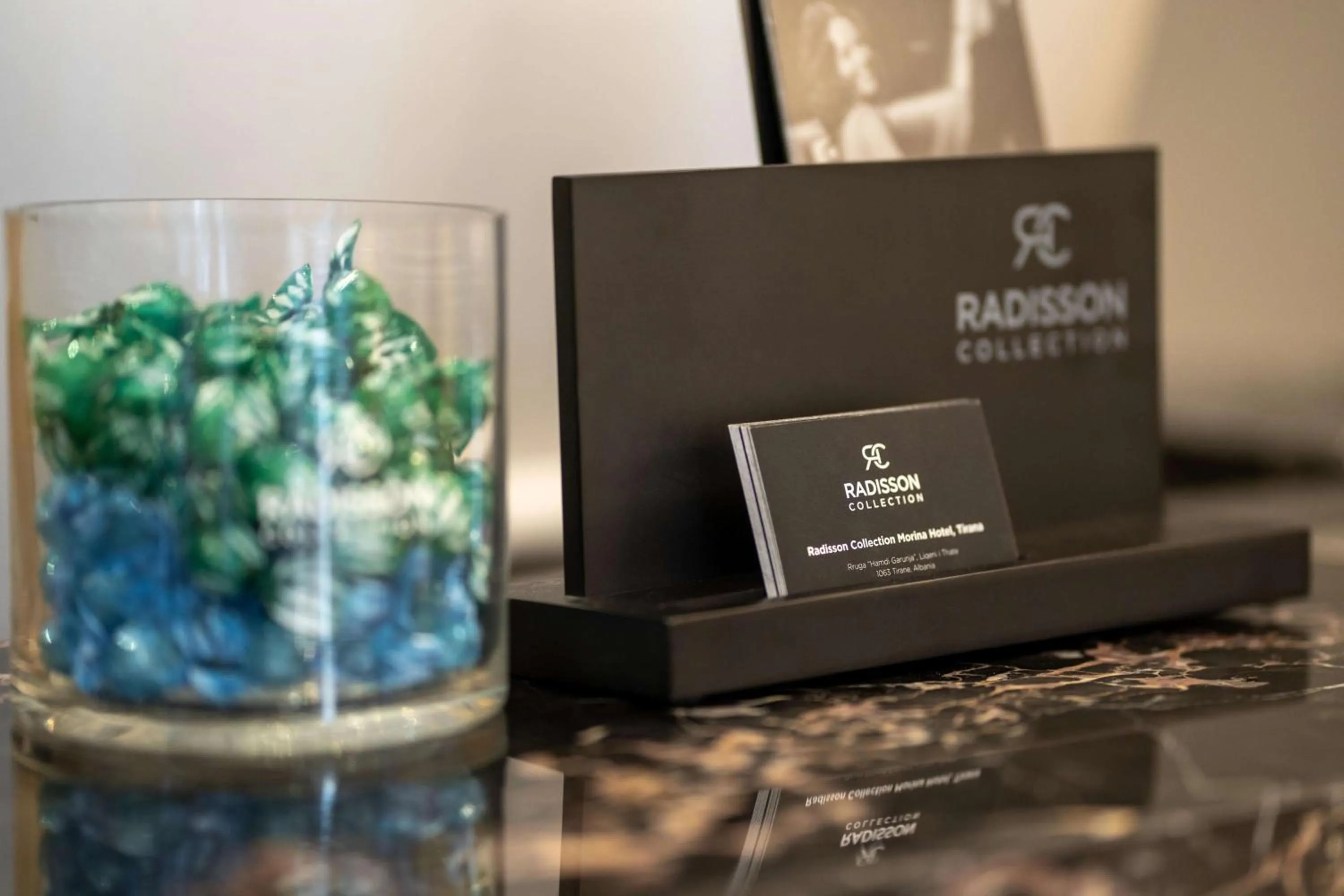 Lobby or reception in Radisson Collection Morina Hotel, Tirana