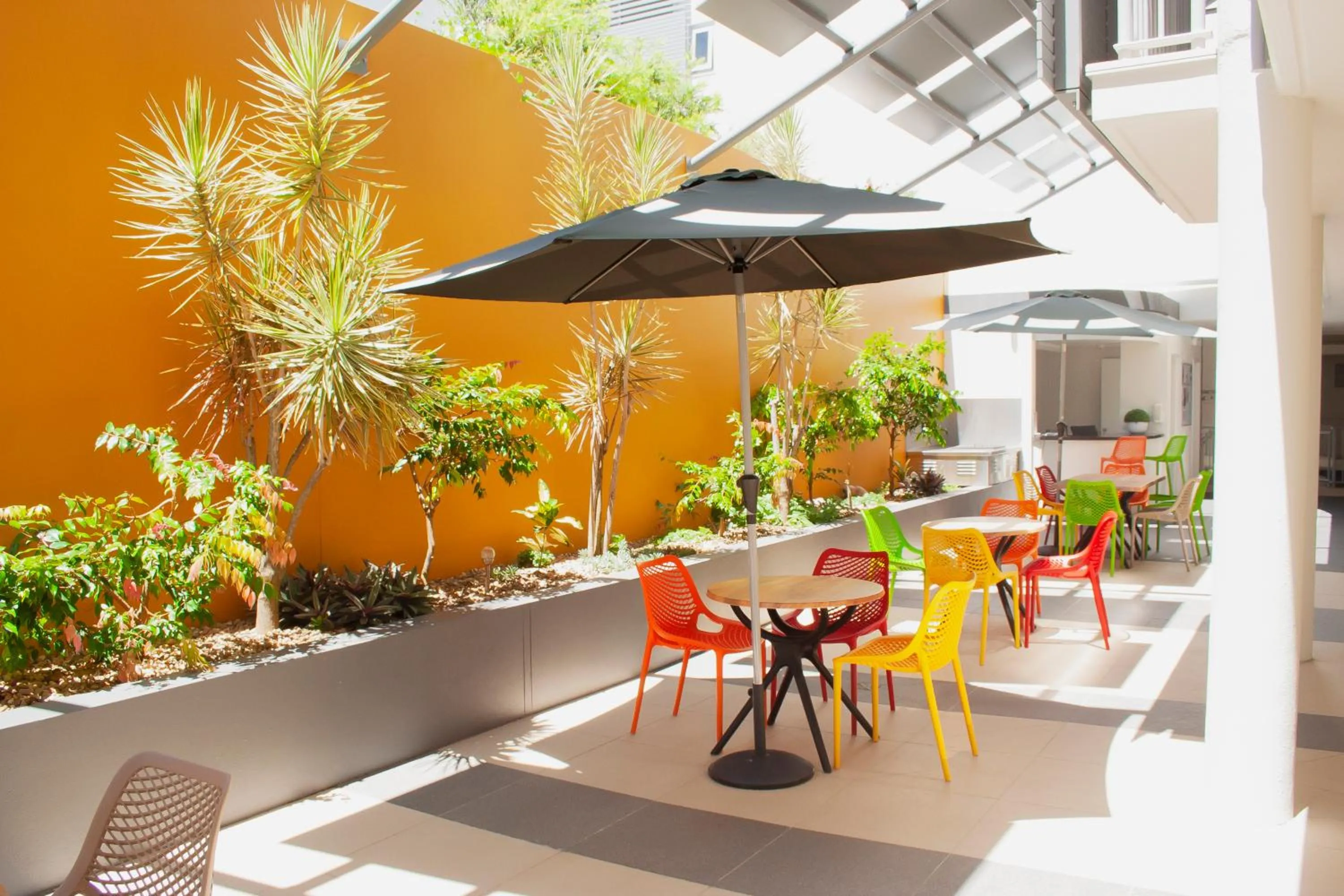 Balcony/Terrace in Oshen Holiday Apartments Yeppoon