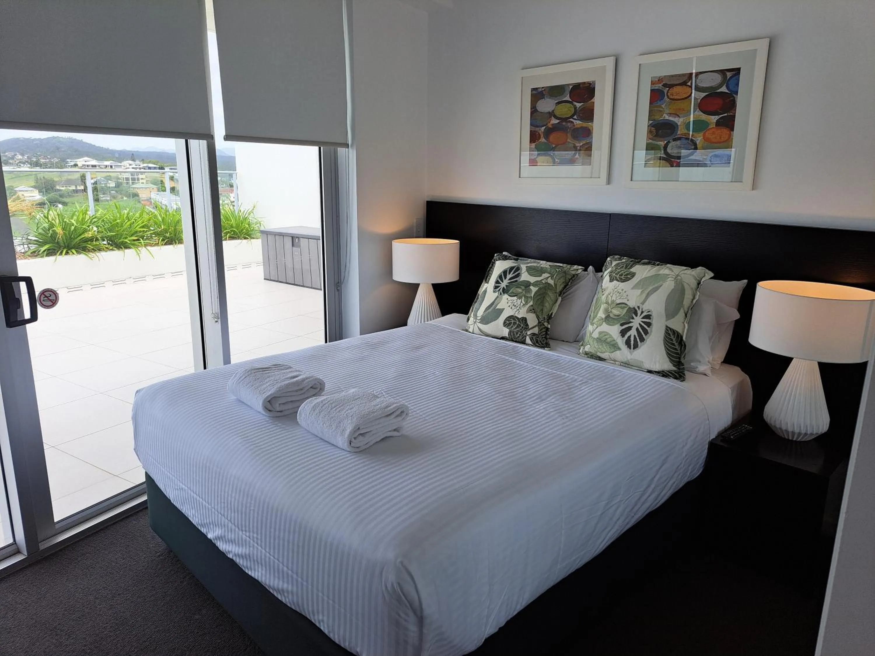 Bedroom, Bed in Oshen Holiday Apartments Yeppoon