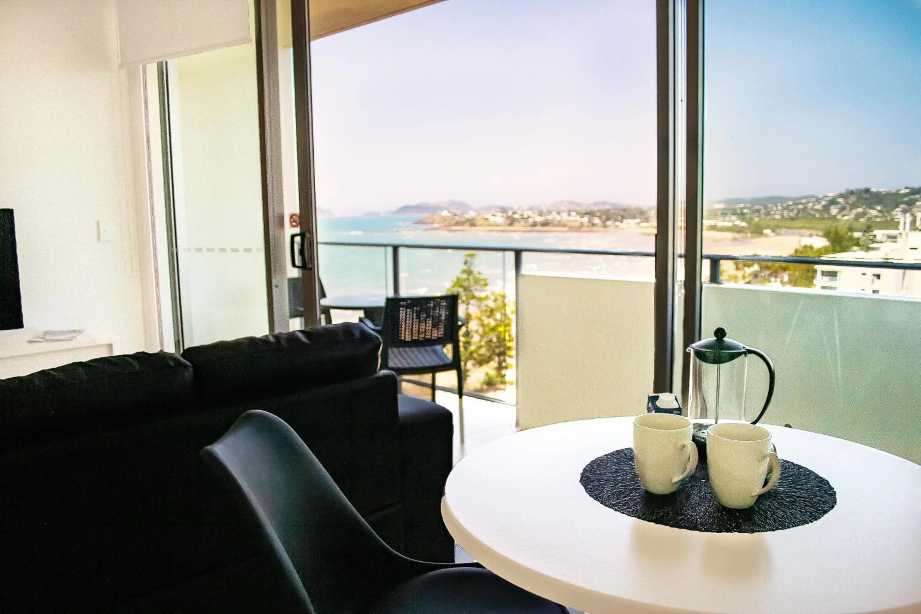 Patio in Oshen Holiday Apartments Yeppoon