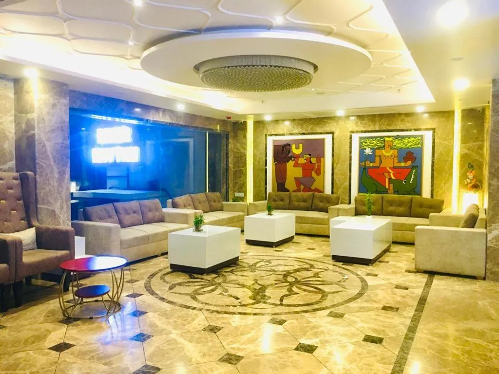 Lobby or reception in Hotel River Rhythm Assi Ghat