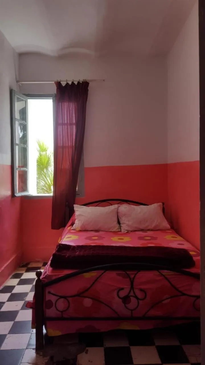 Bed in Hôtel Glacier