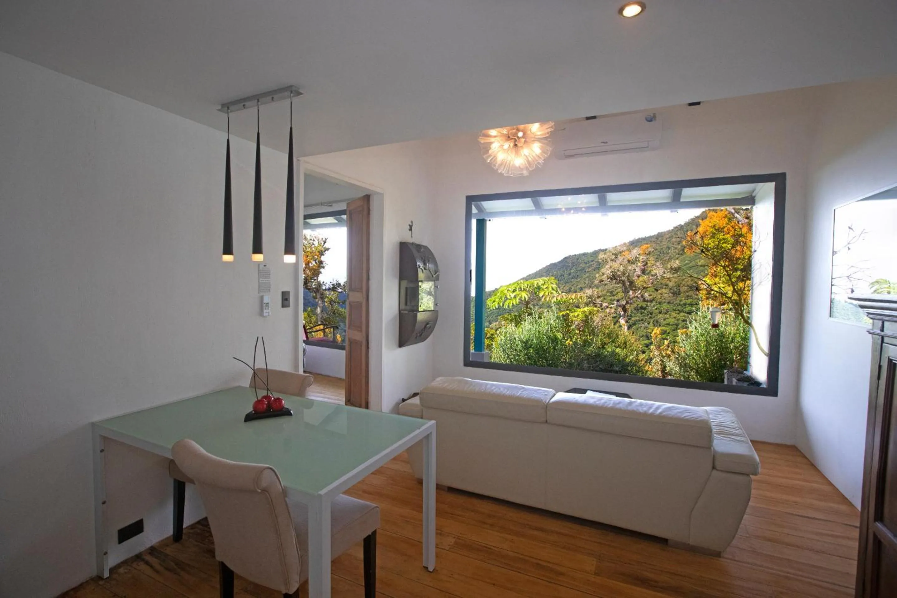 Seating area in Dantica Cloud Forest Lodge