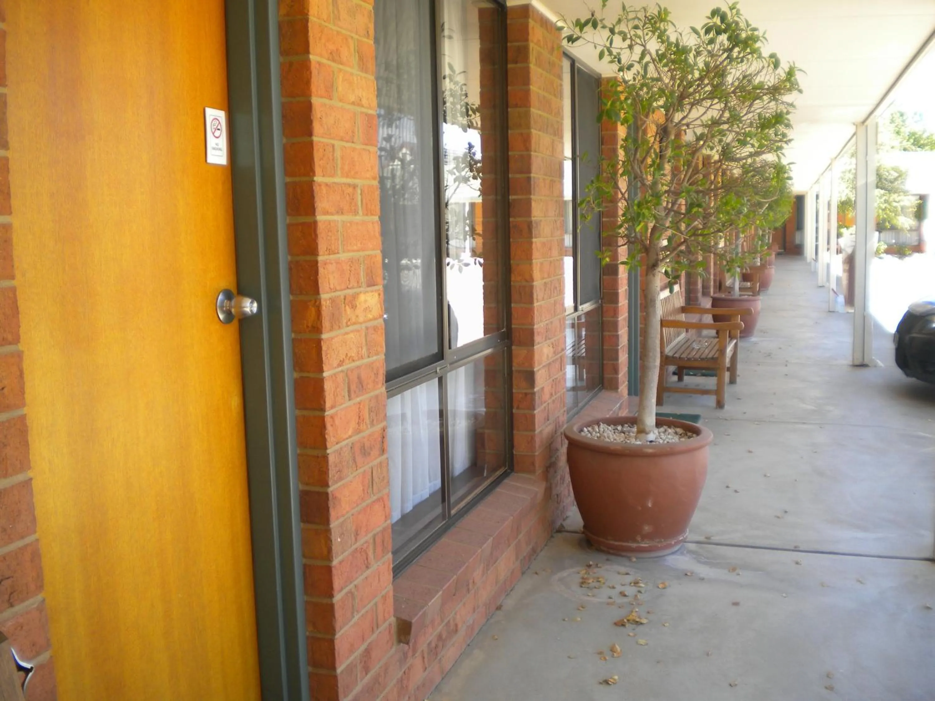 Facade/entrance in Moama Central Motel