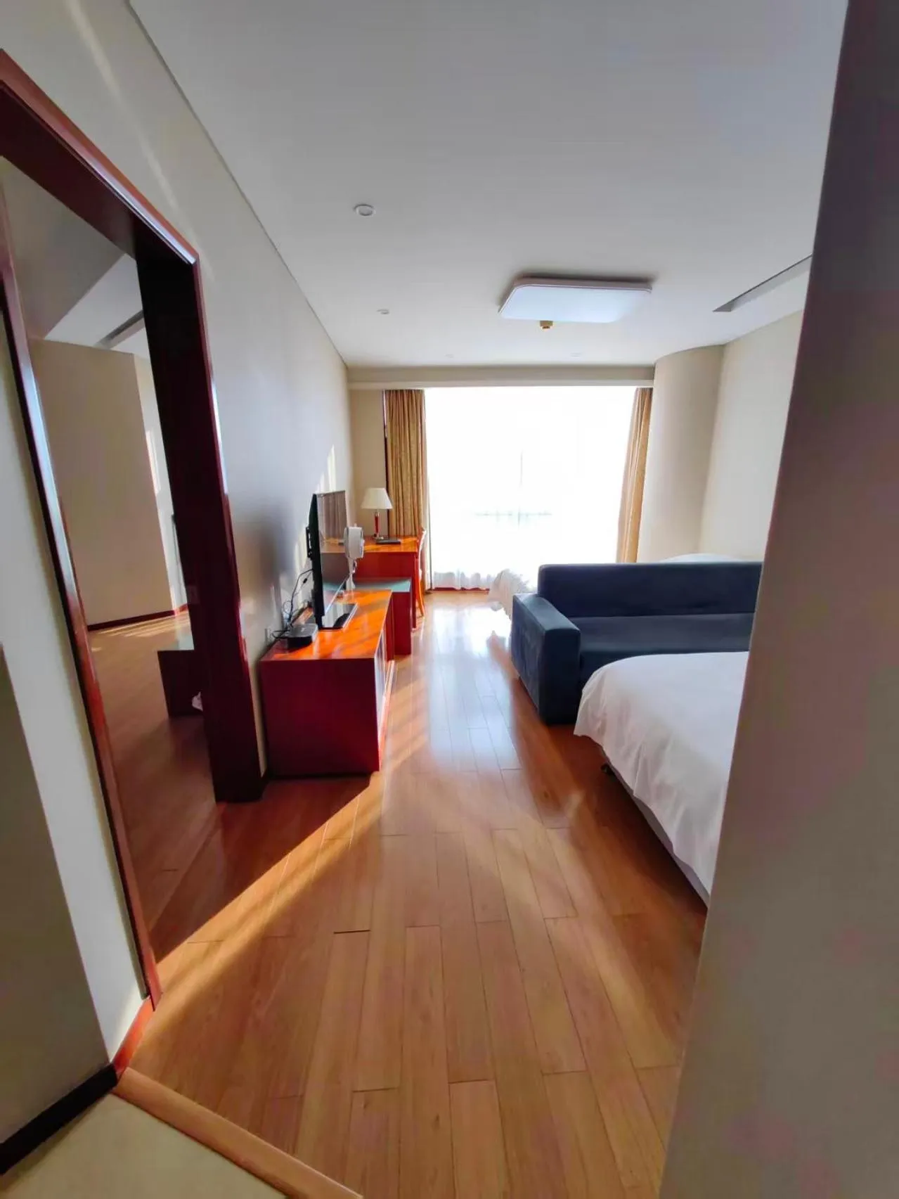 Living room in East King Business Hotel (West Lake store, Hangzhou)